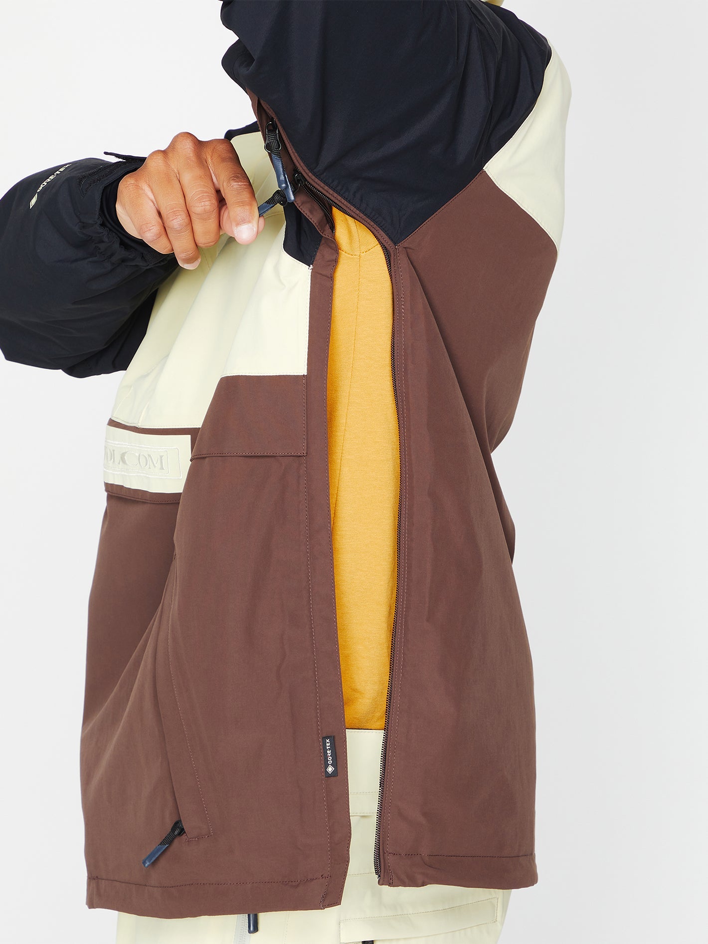 Melo Gore-Tex Pullover Jacket - Khaki | Volcom United Kingdom