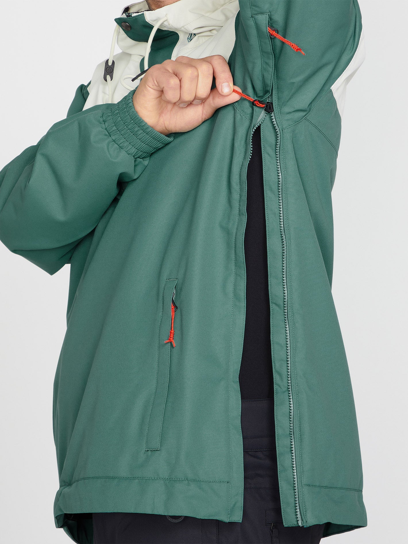 Longo Pullover Jacket - Sage | Volcom United Kingdom