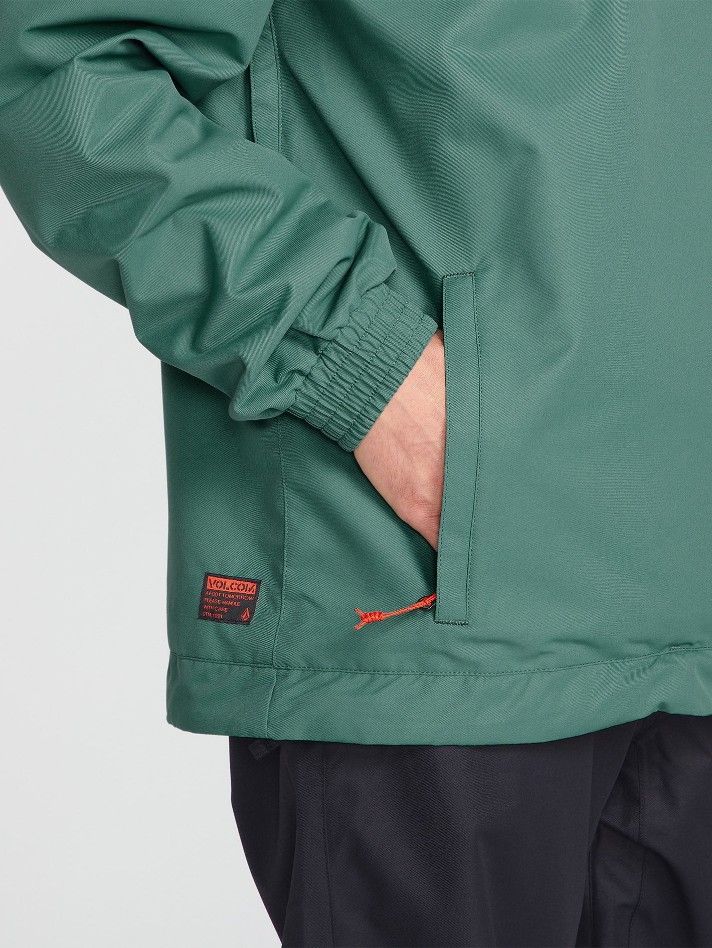 Longo Pullover Jacket - Sage | Volcom United Kingdom