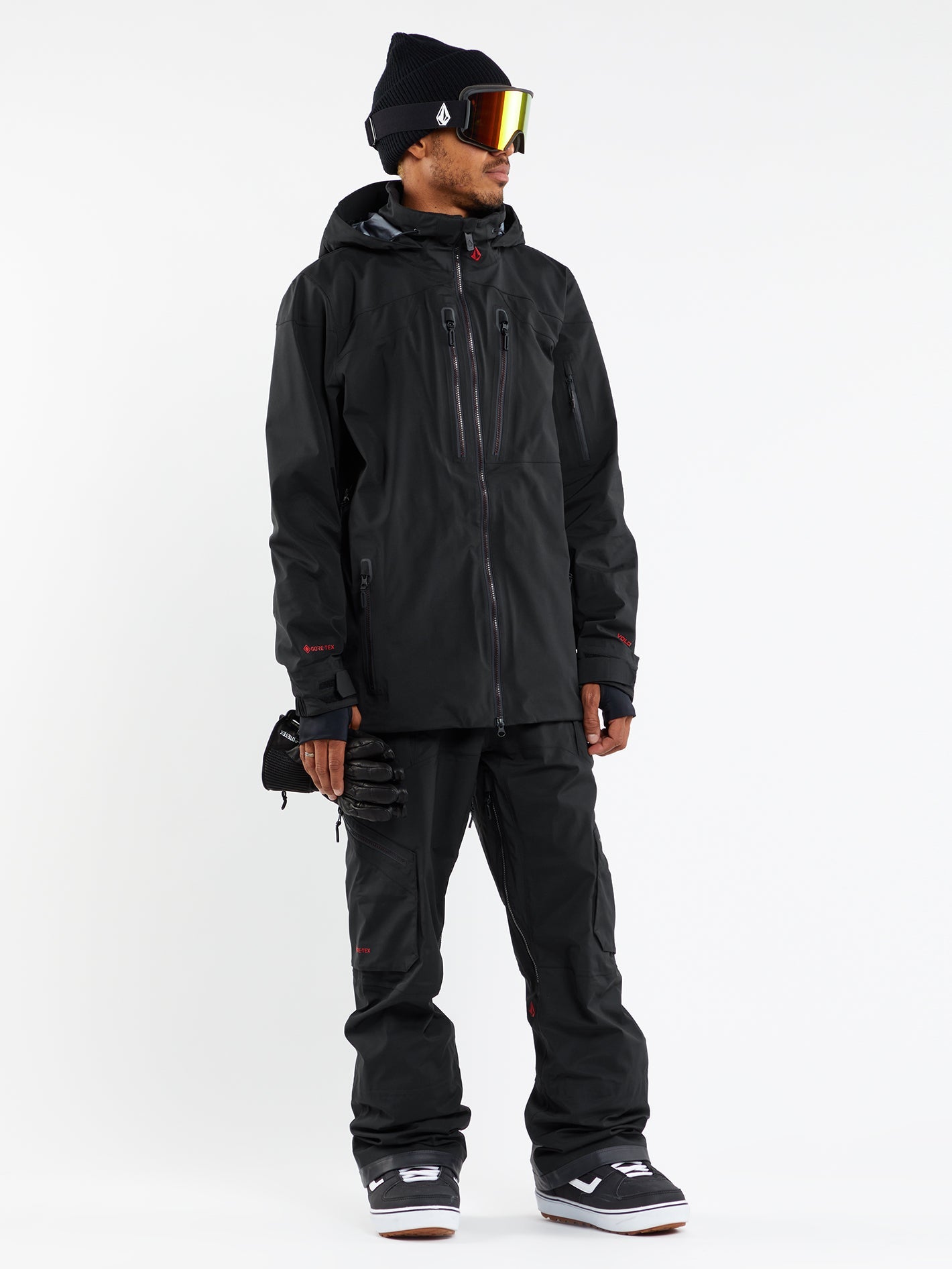 Guch Stretch Gore-Tex Jacket - BLACK - Men - Volcom UK – Volcom