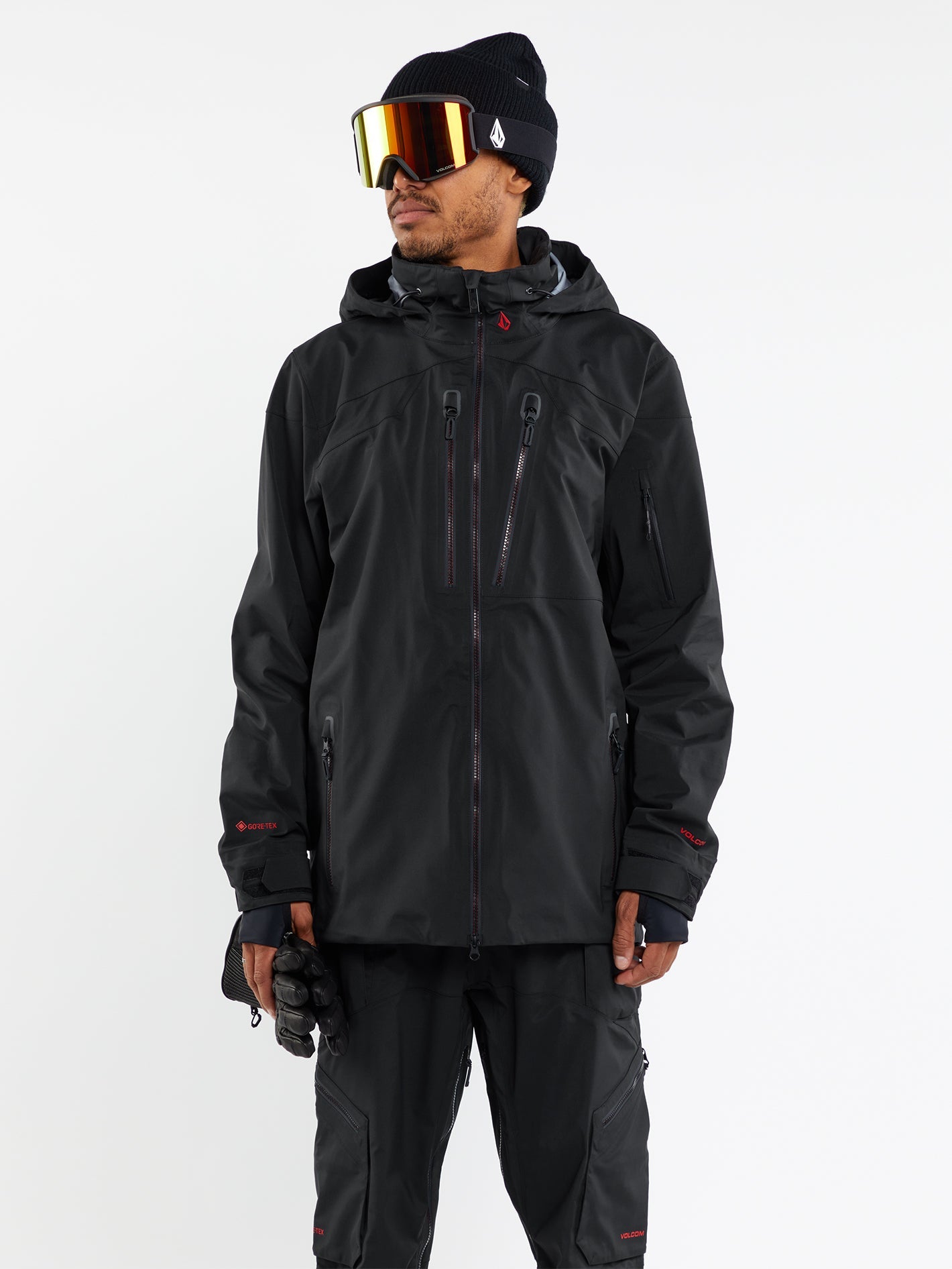 Guch Stretch Gore-Tex Jacket - BLACK - Men - Volcom UK – Volcom