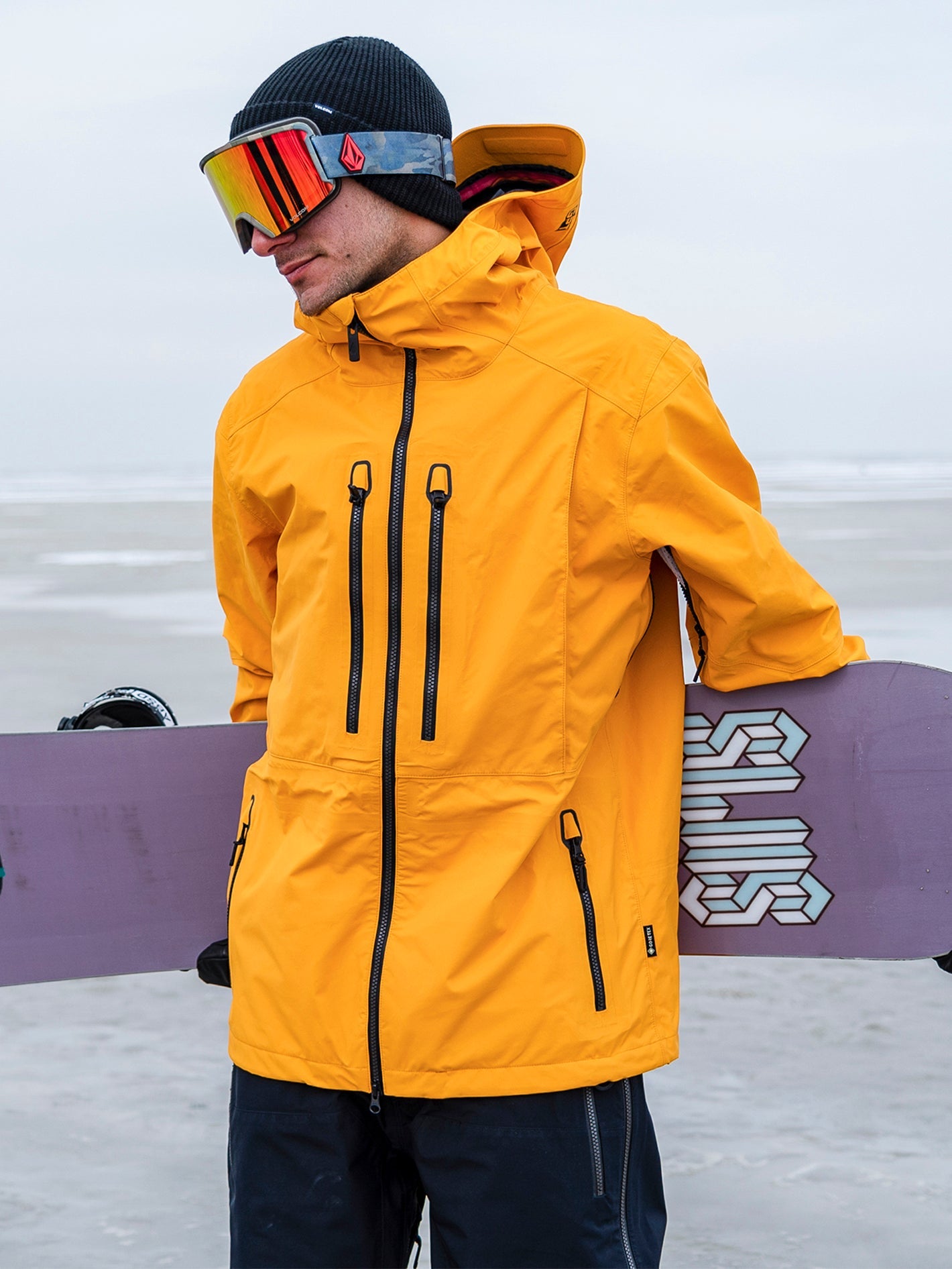 Guide Gore-Tex Jacket - GOLD - Men - Volcom UK – Volcom United Kingdom