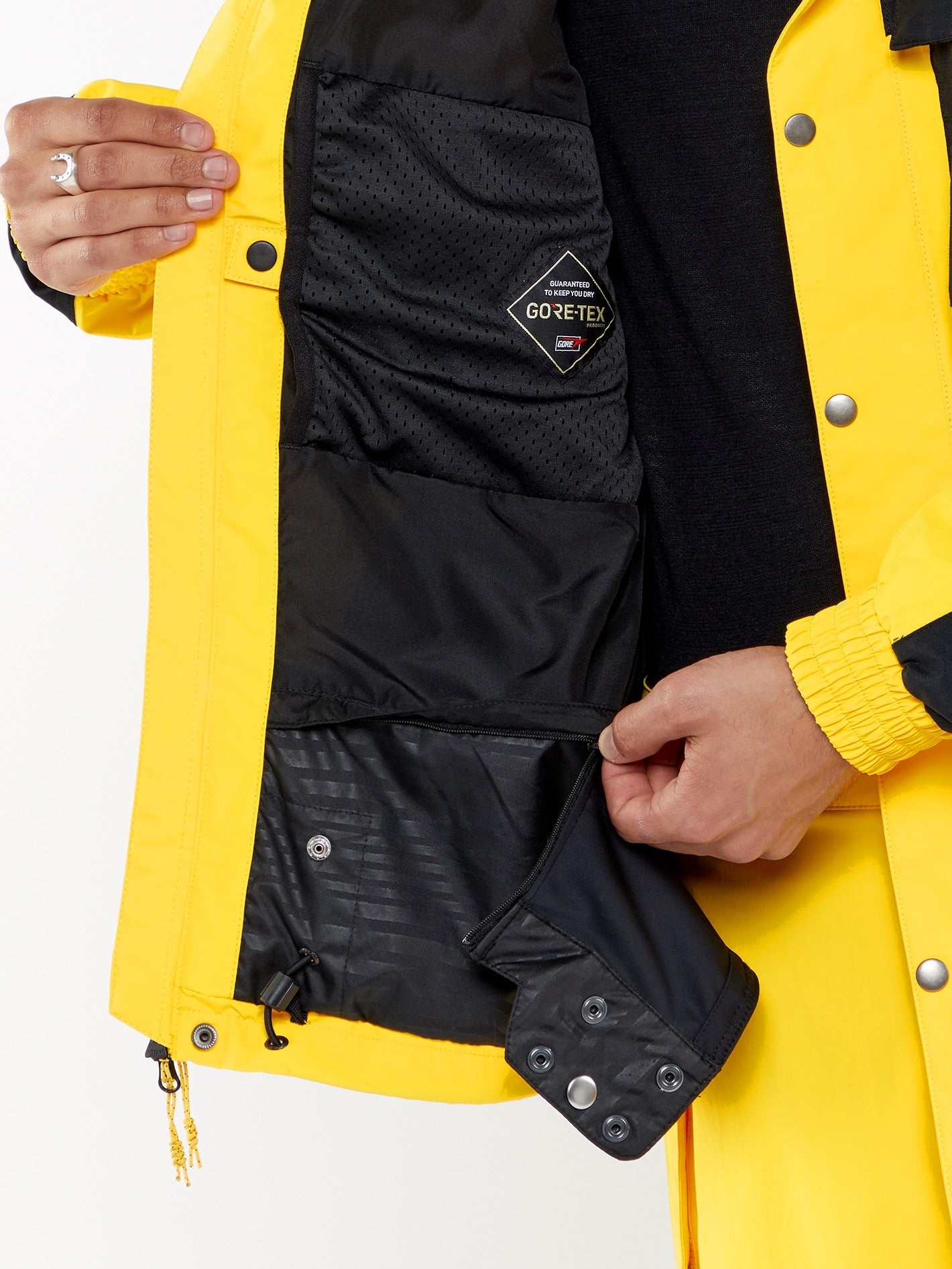 Longo Gore-Tex Jacket - BRIGHT YELLOW - Men - Volcom UK – Volcom