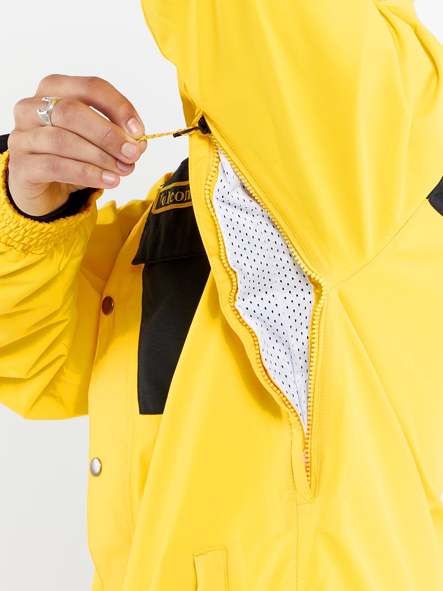 Longo Gore-Tex Jacket - BRIGHT YELLOW - Men - Volcom UK – Volcom