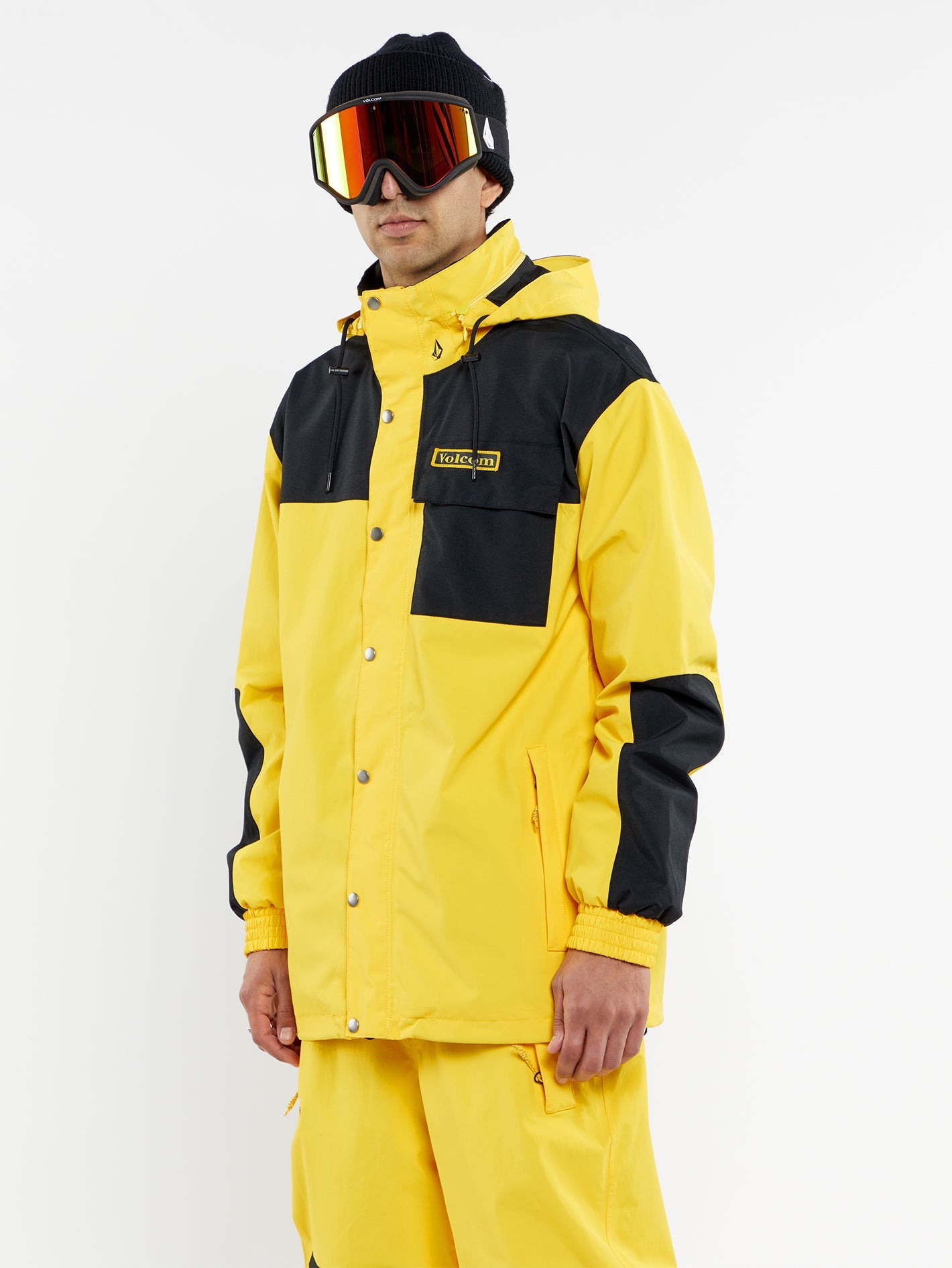 VOLCOM イエロー スノーボードジャケット　longo ゴアテックス Longo Gore-Tex Jacket - BRIGHT YELLOW - Men - Volcom UK – Volcom