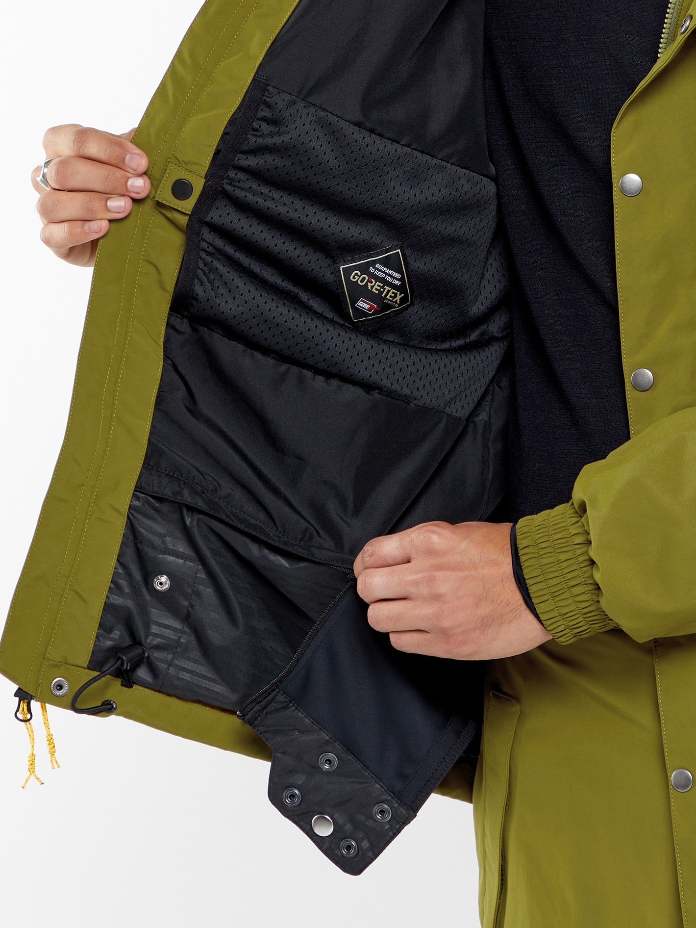 Longo Gore-Tex Jacket - MOSS - Men - Volcom UK – Volcom United Kingdom