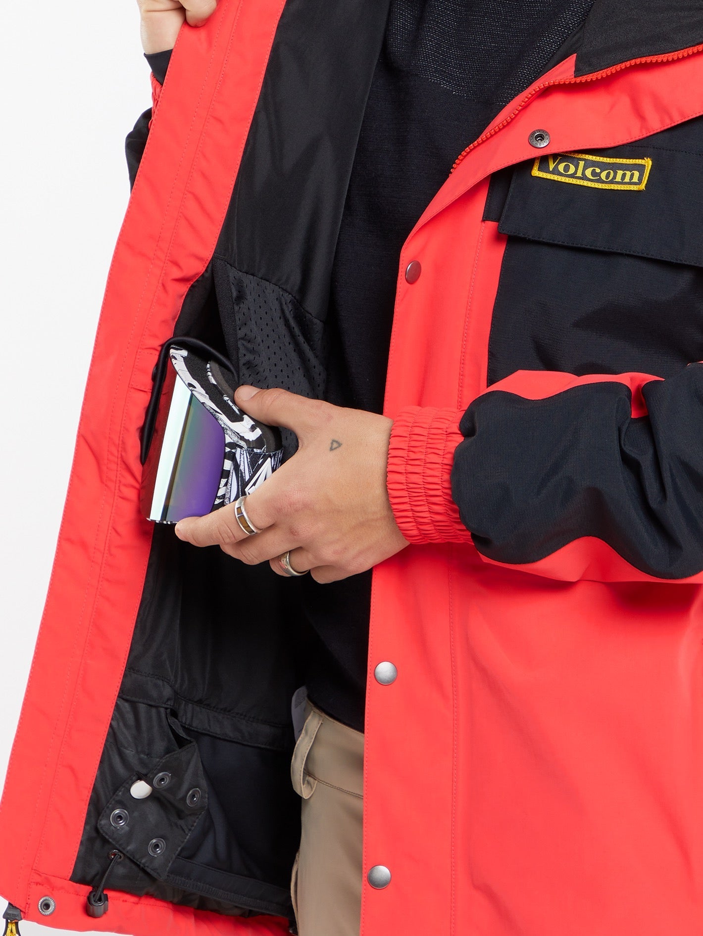 Longo Gore-Tex Jacket - ORANGE - Men - Volcom UK – Volcom United