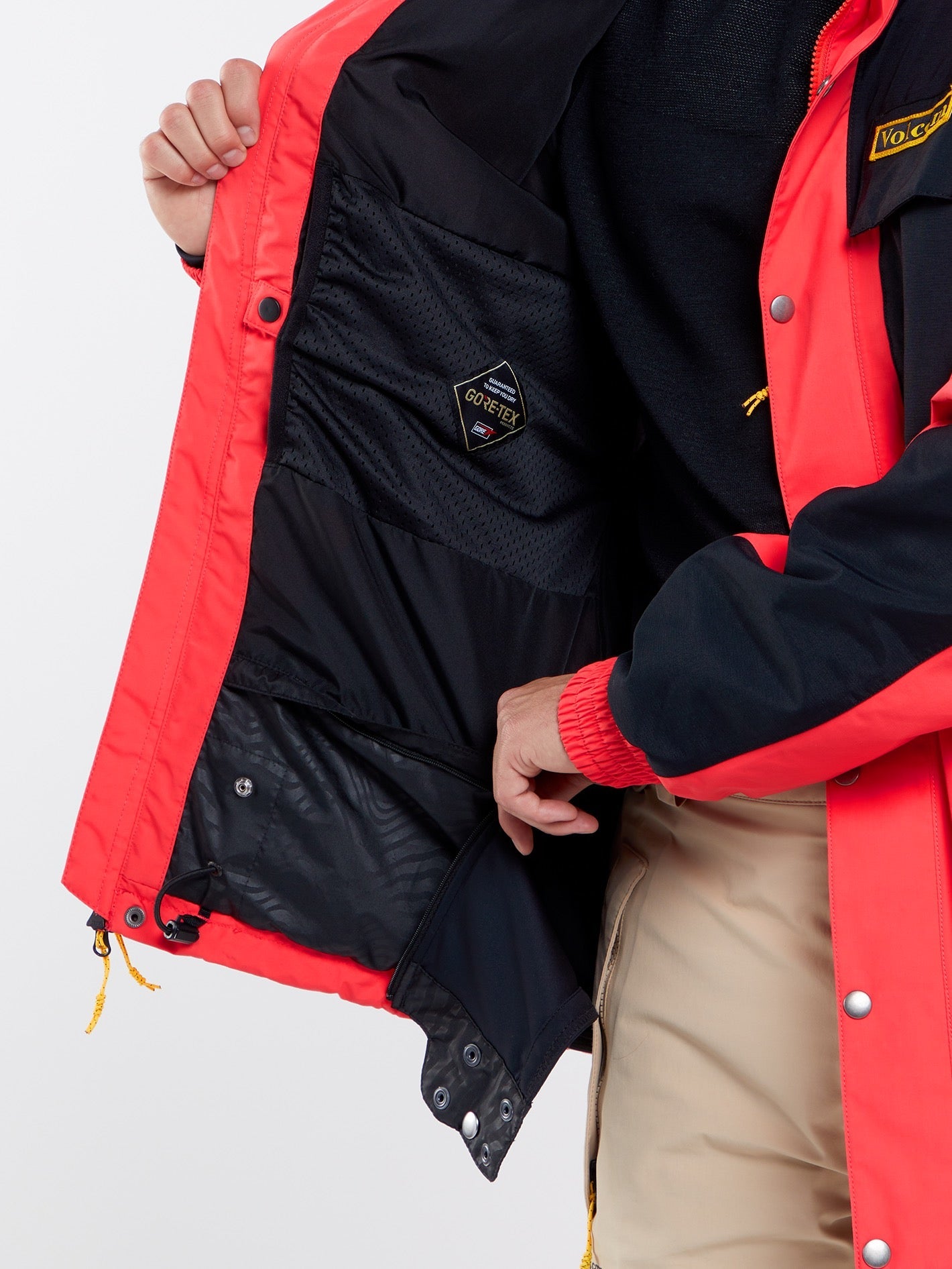 Longo Gore-Tex Jacket - ORANGE - Men - Volcom UK – Volcom United