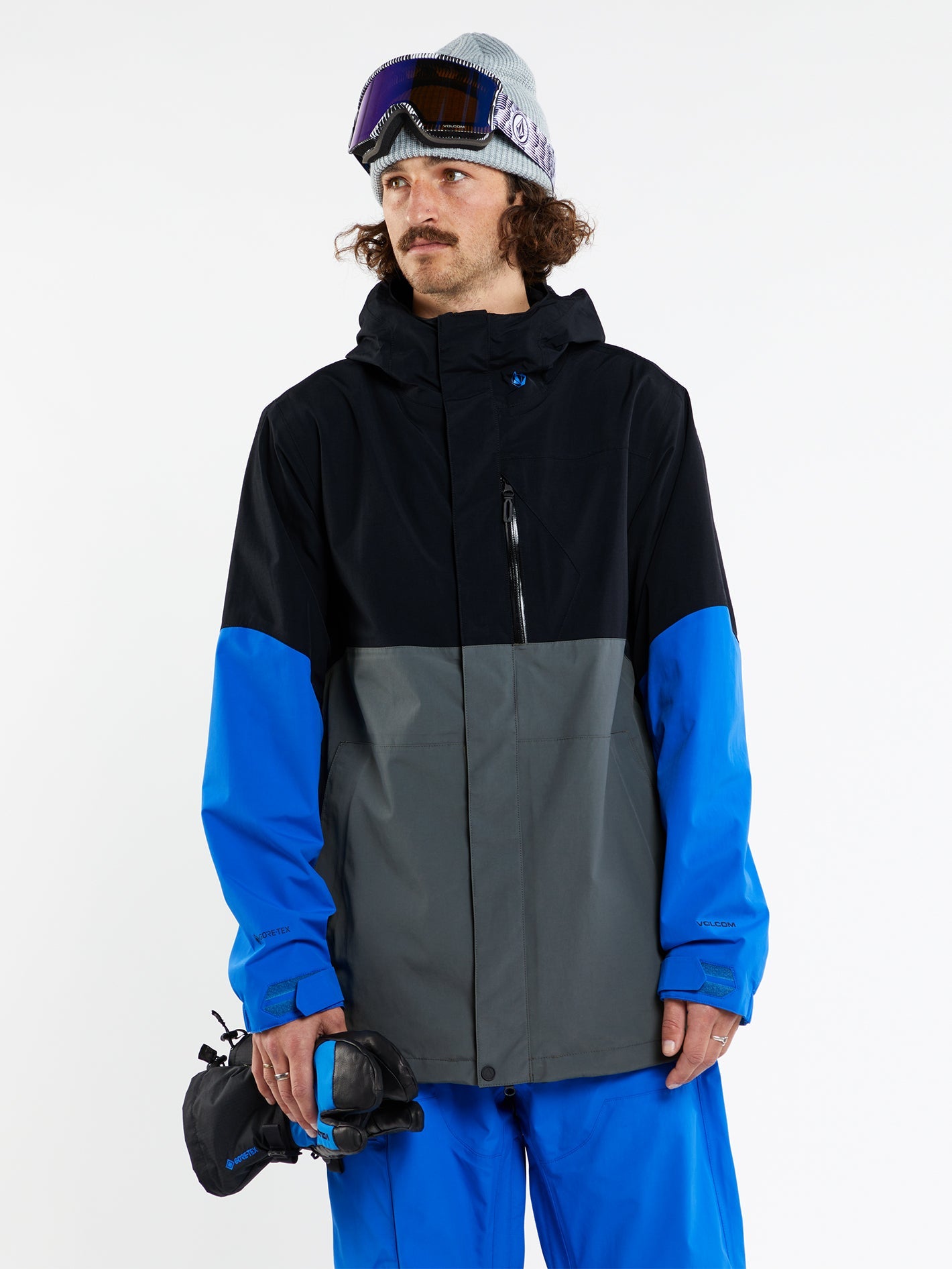L Gore-Tex Jacket - ELECTRIC BLUE - Men - Volcom UK – Volcom