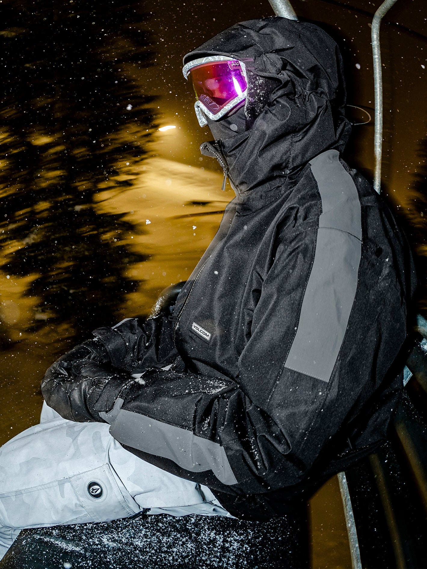 VOLCOM ナイトブレイカージャケット Nightbreaker Jacket - BLACK - Men - Volcom UK – Volcom United Kingdom