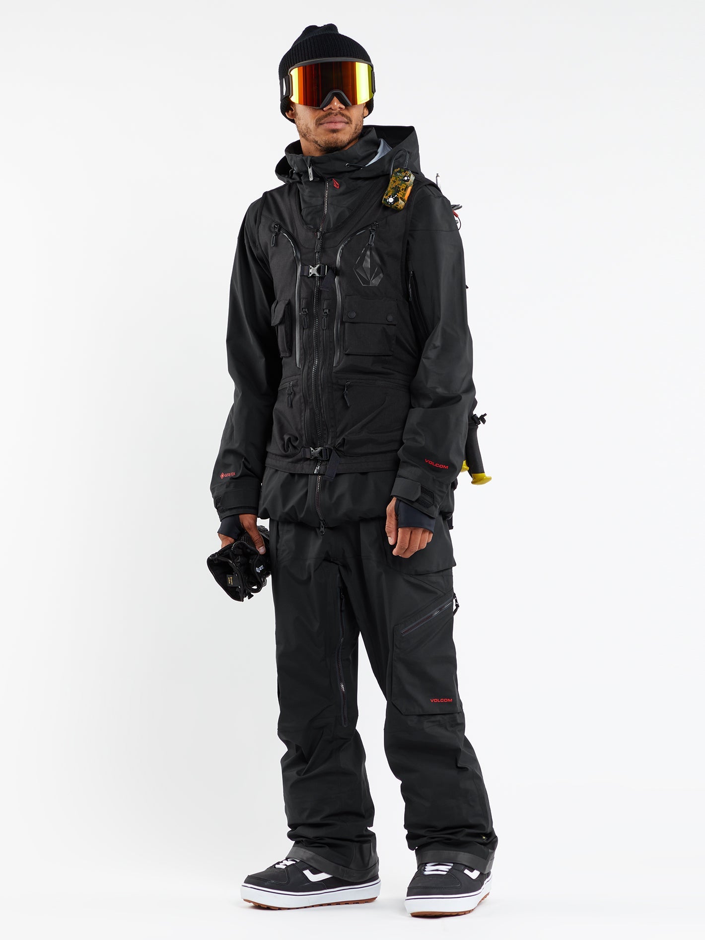 Iguchi Slack Vest - BLACK - Unisex - Volcom UK – Volcom United Kingdom