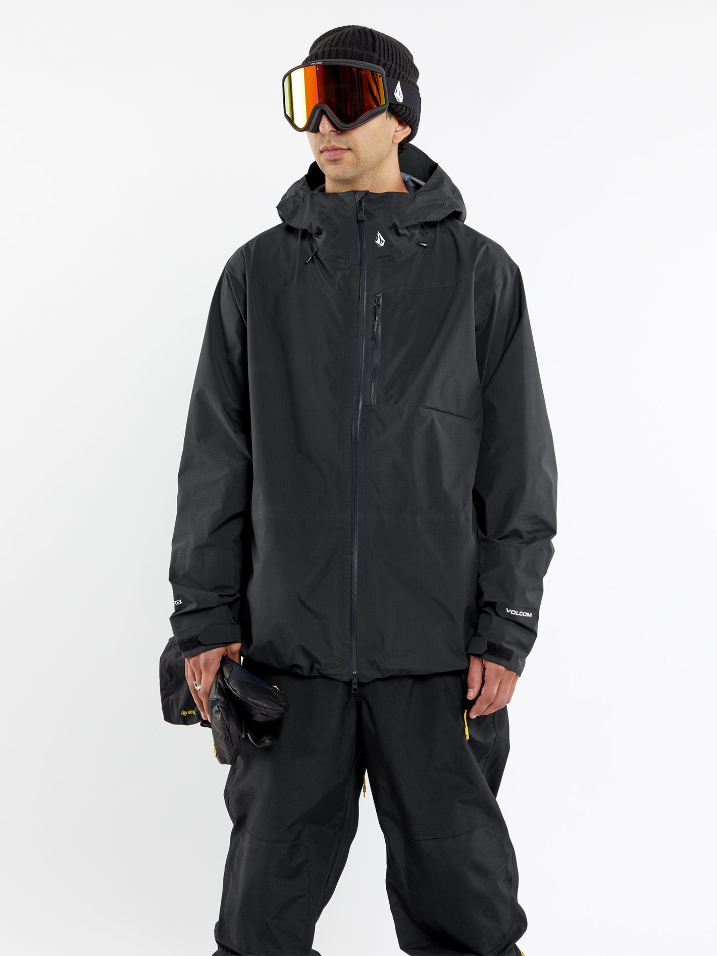 スノーボード VOLCOM Arthur Gore Proshell Jacket Black OUTLET FAMILY SALE】VOLCOM Arthur Gore Proshell Jacket - Black