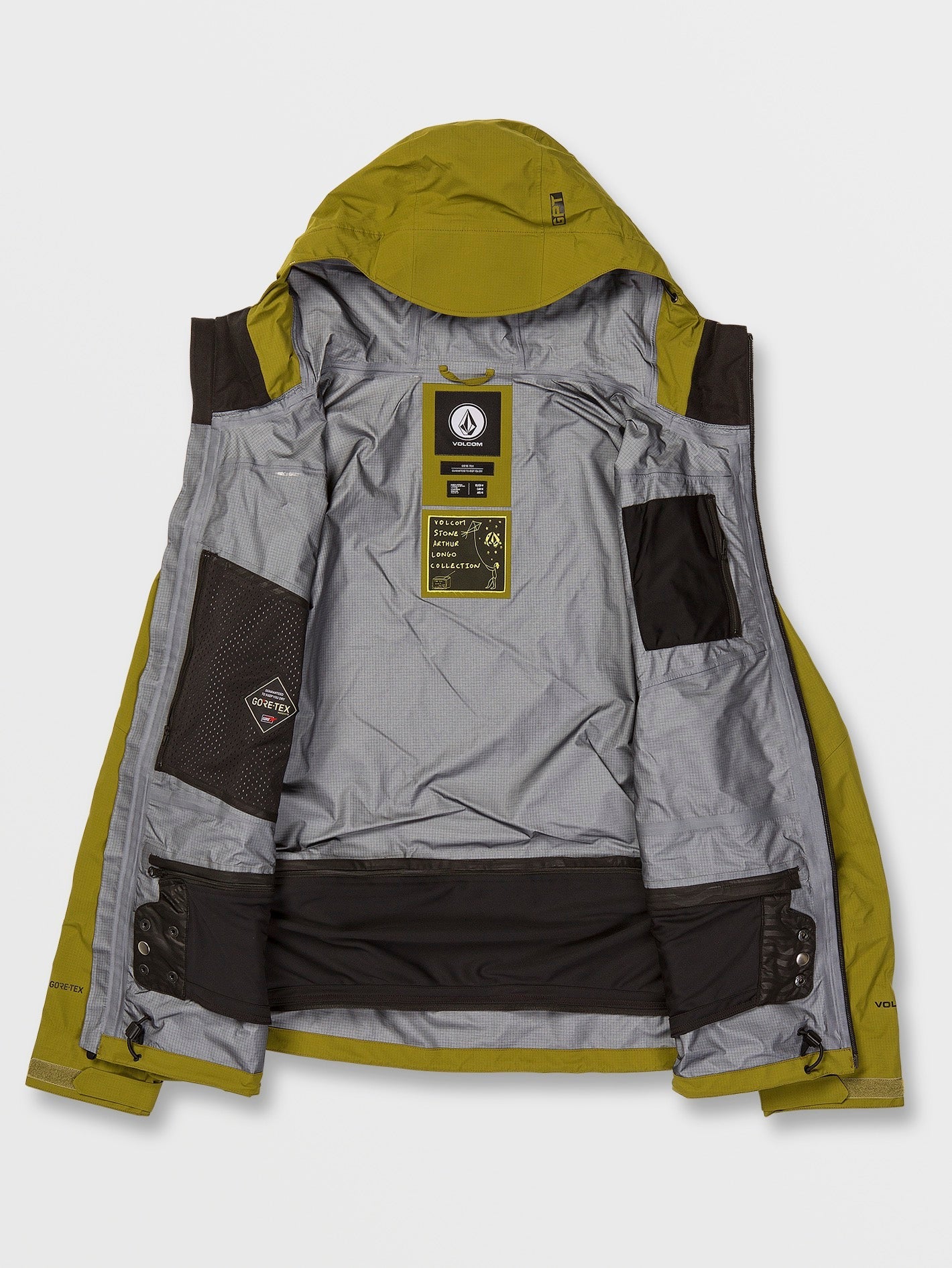 Arthur Gore-Tex Proshell Jacket - MOSS - Men - Volcom UK – Volcom