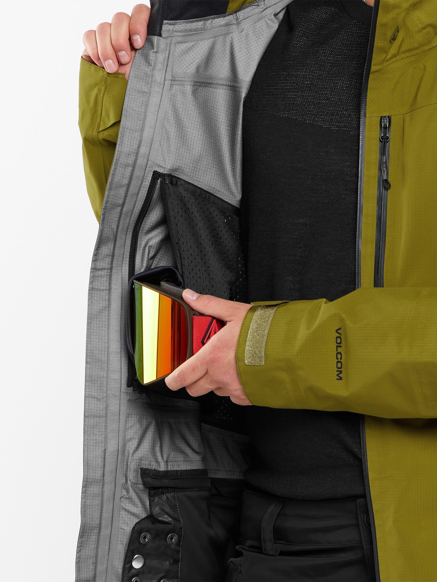 Arthur Gore-Tex Proshell Jacket - MOSS - Men - Volcom UK – Volcom