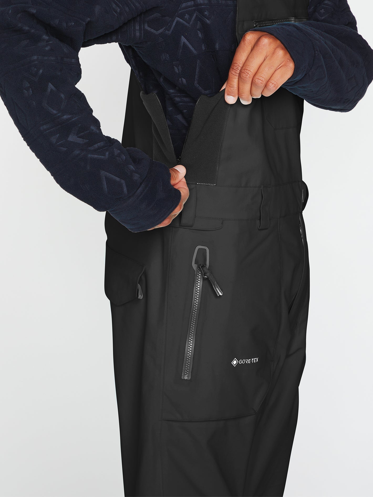 Rain Gore-Tex Bib Overall - Black | Volcom United Kingdom