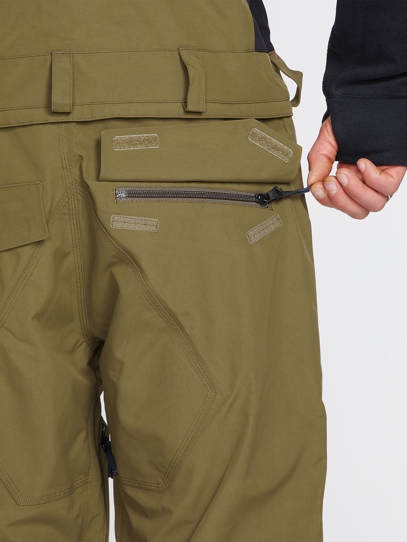 Rain Gore-Tex Bib Overall - Dark Teak | Volcom United Kingdom