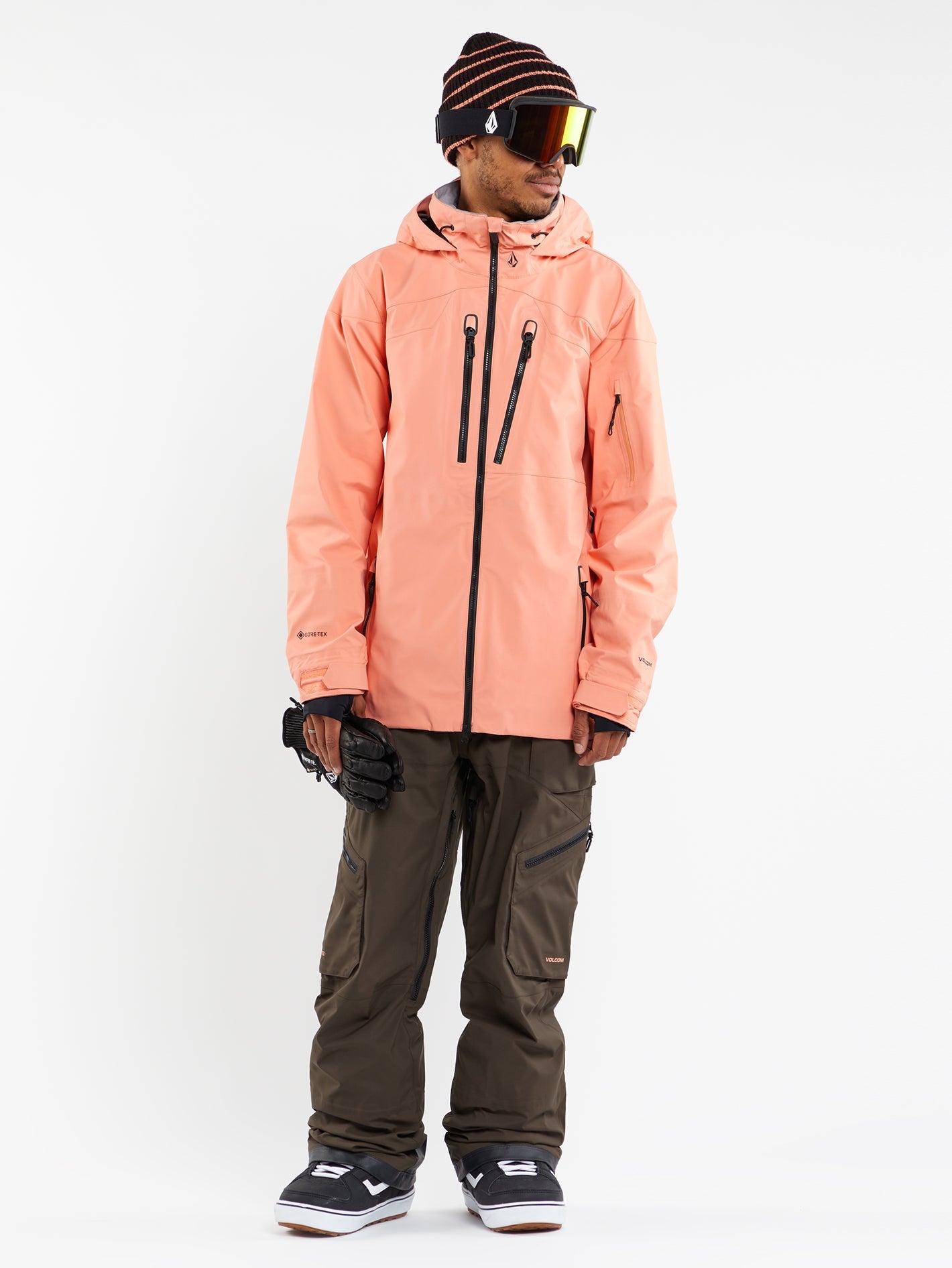 Guch Stretch Gore-Tex Trousers - BROWN - Men - Volcom UK – Volcom