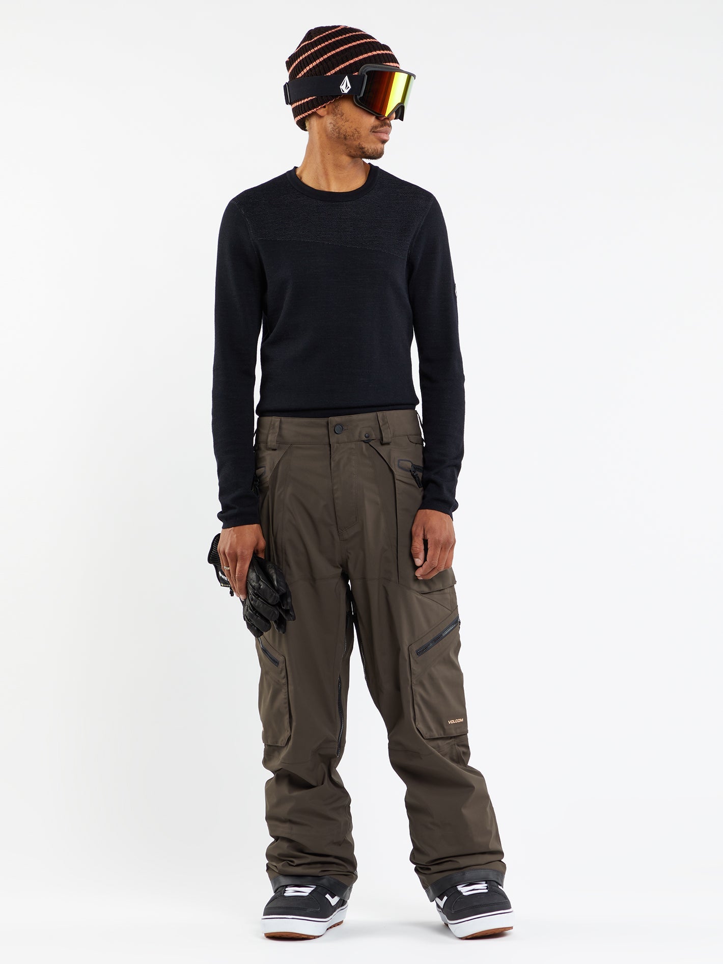 Guch Stretch Gore-Tex Trousers - BROWN - Men - Volcom UK – Volcom