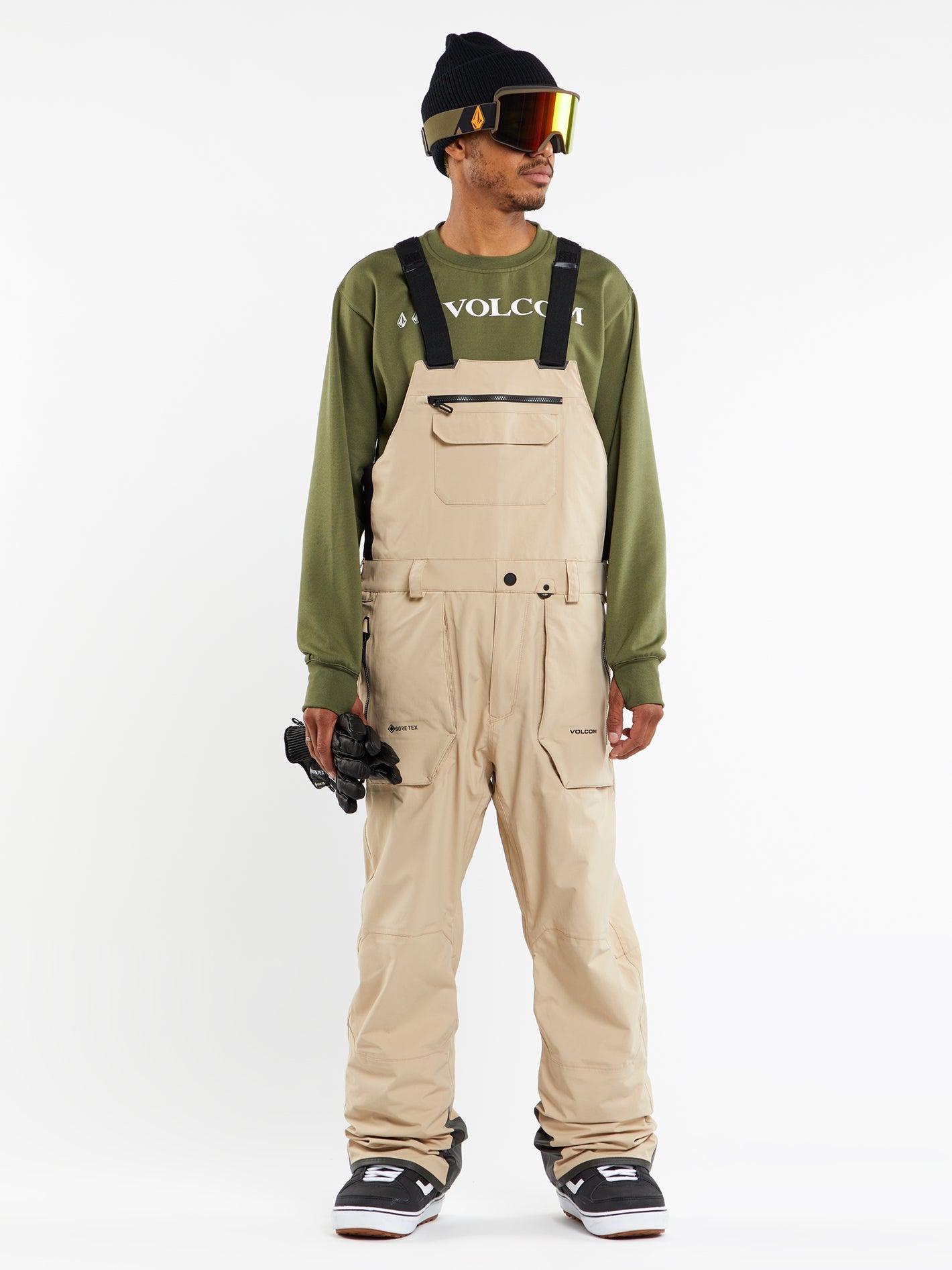 Rain Gore-Tex Bib Overall - KHAKIEST - Men - Volcom UK – Volcom