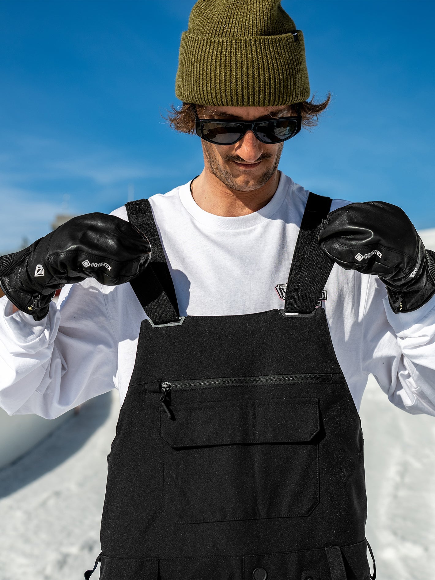 Roan Bib Overall - BLACK - Men - Volcom UK – Volcom United Kingdom