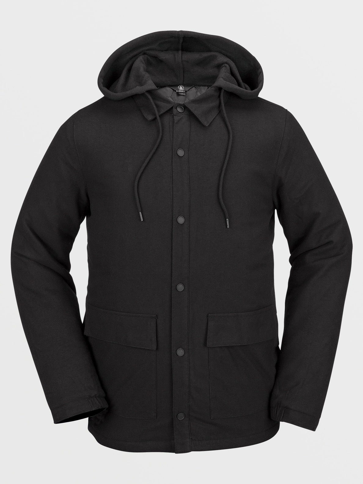 Insulated Riding Flannel Jacket - BLACK (G1652401_BLK) [F]