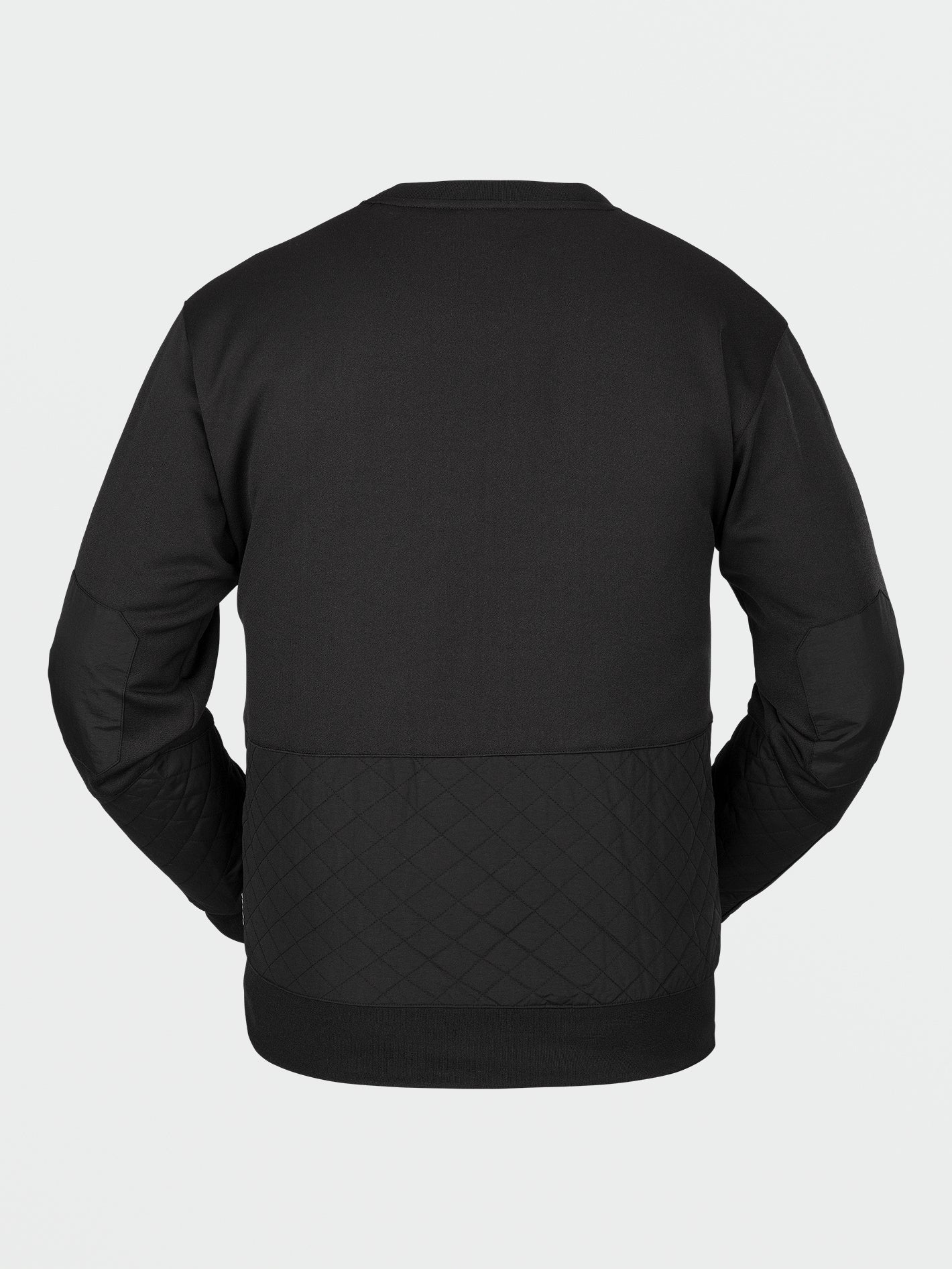 VOLCOM ボルコム ブラック LET IT STORM CREW スウェット VOLCOM ボルコム ウェア LET IT STORM CREW 22-23 BLK メンズ