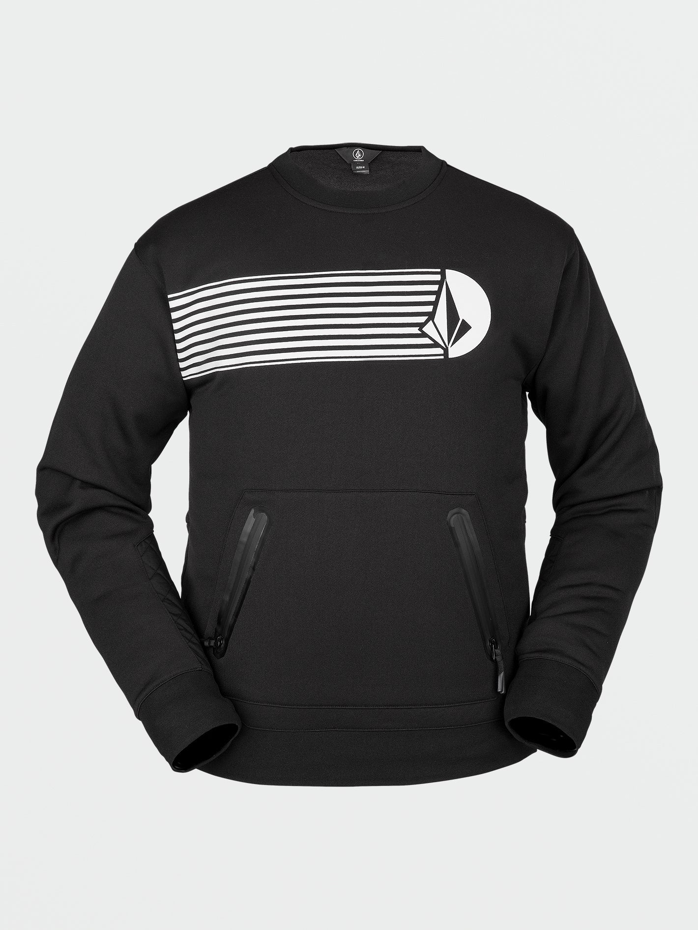 Let It Storm Fleece Sweatshirt - Military | Volcom United