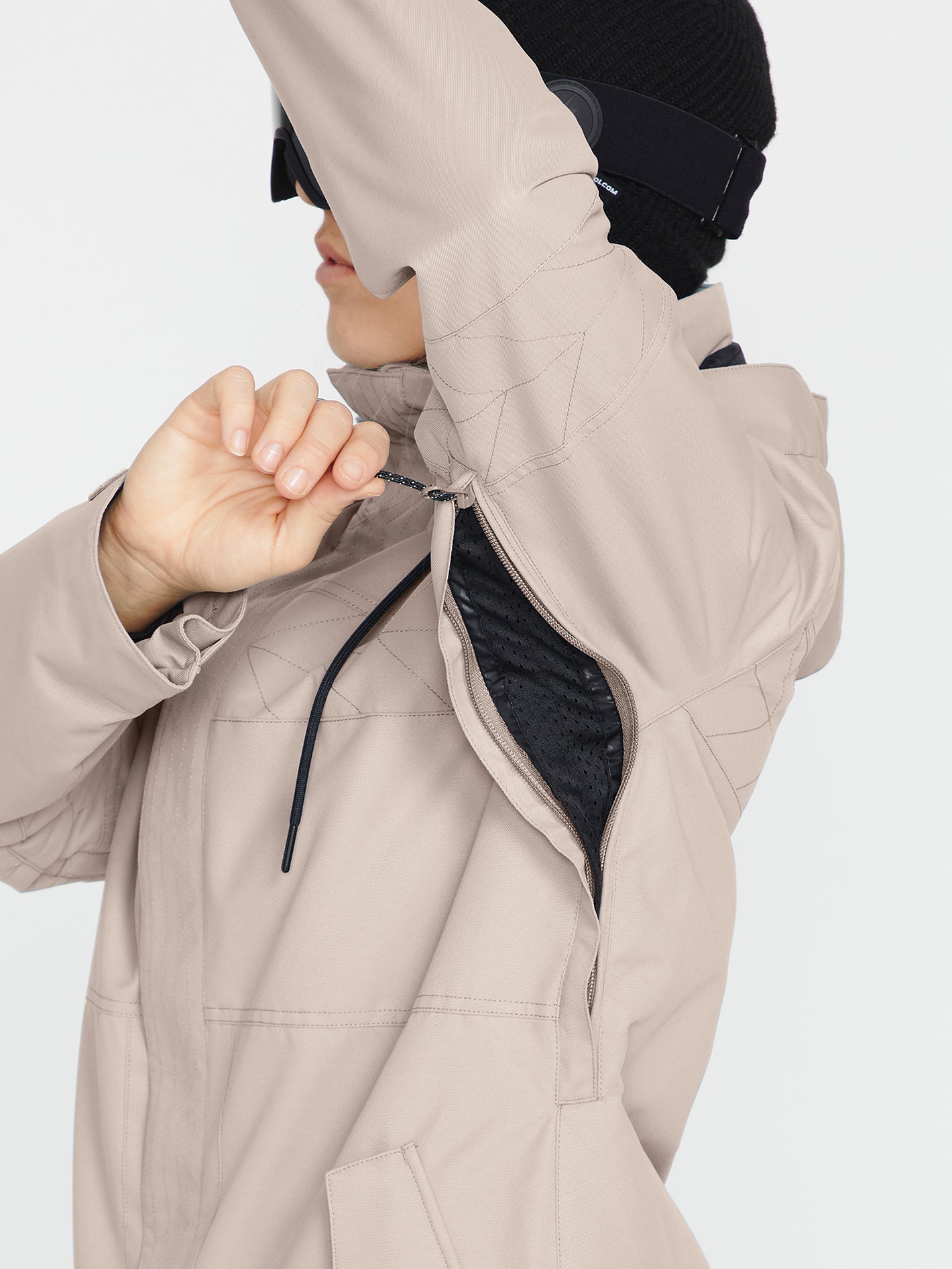 Fawn Insulated Jacket - Sand | Volcom United Kingdom