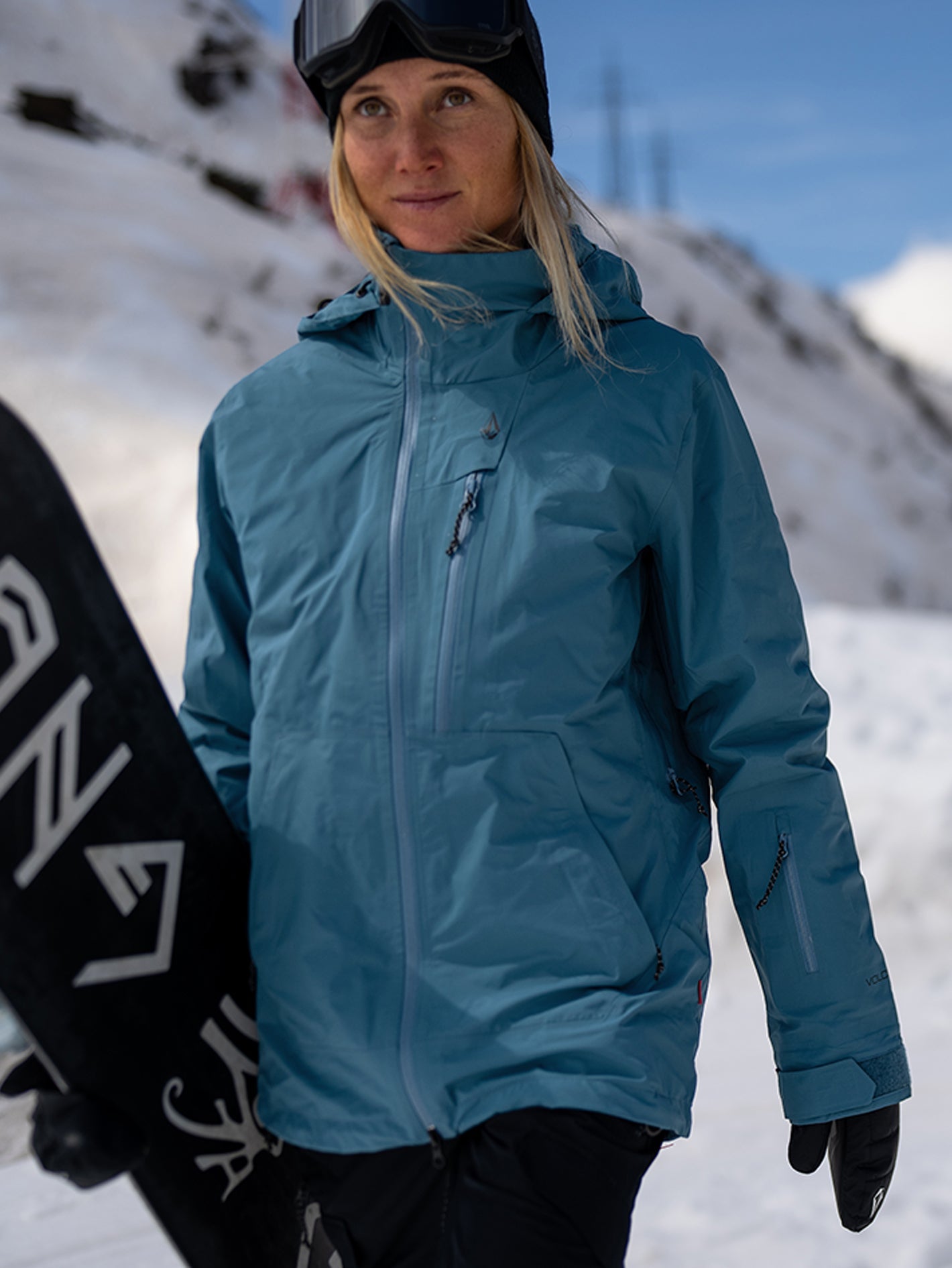 Nya Tds Infrared Gore-Tex Jacket - Petrol Blue | Volcom United Kingdom