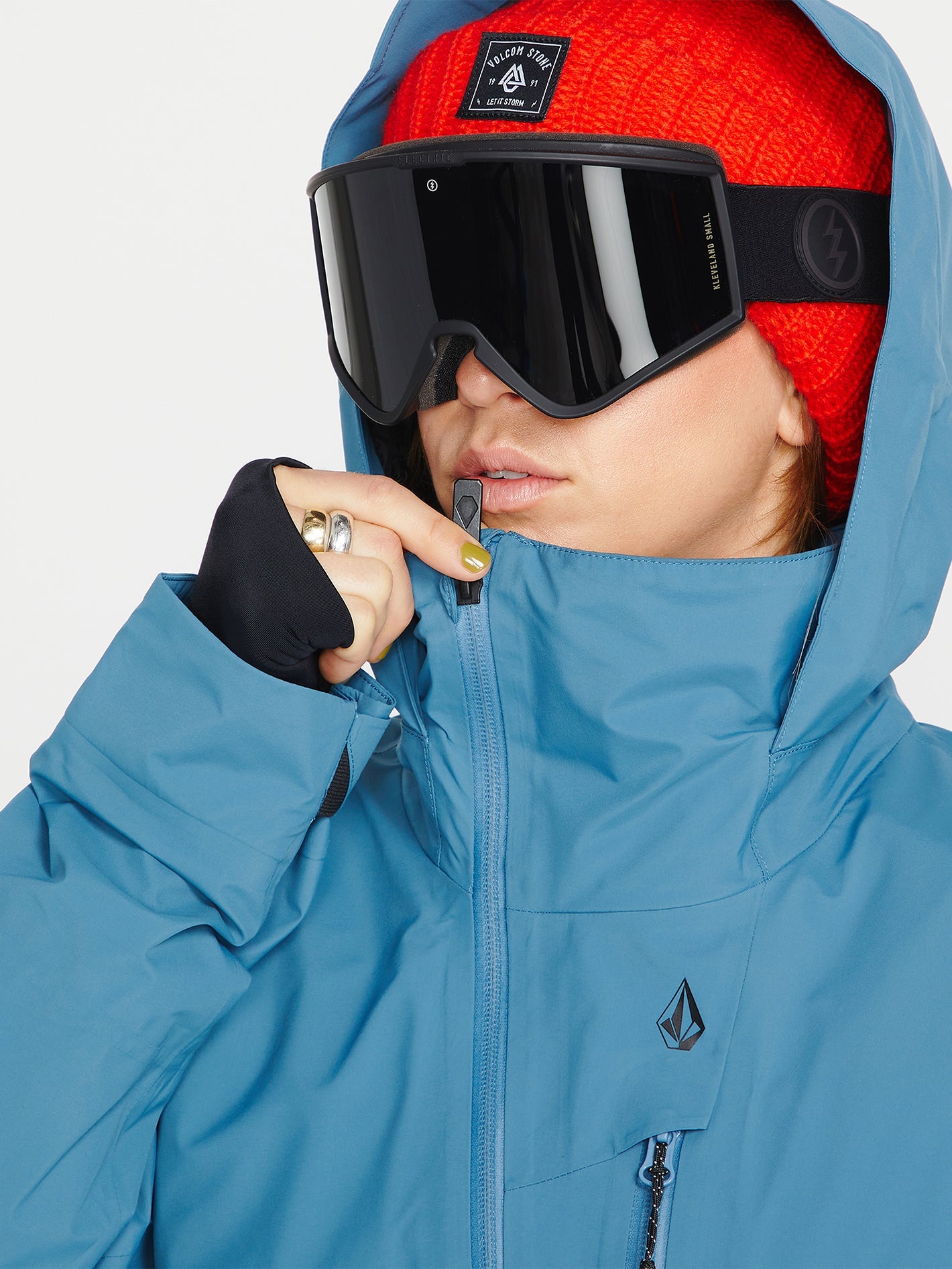 Nya Tds Infrared Gore-Tex Jacket - Petrol Blue | Volcom United Kingdom