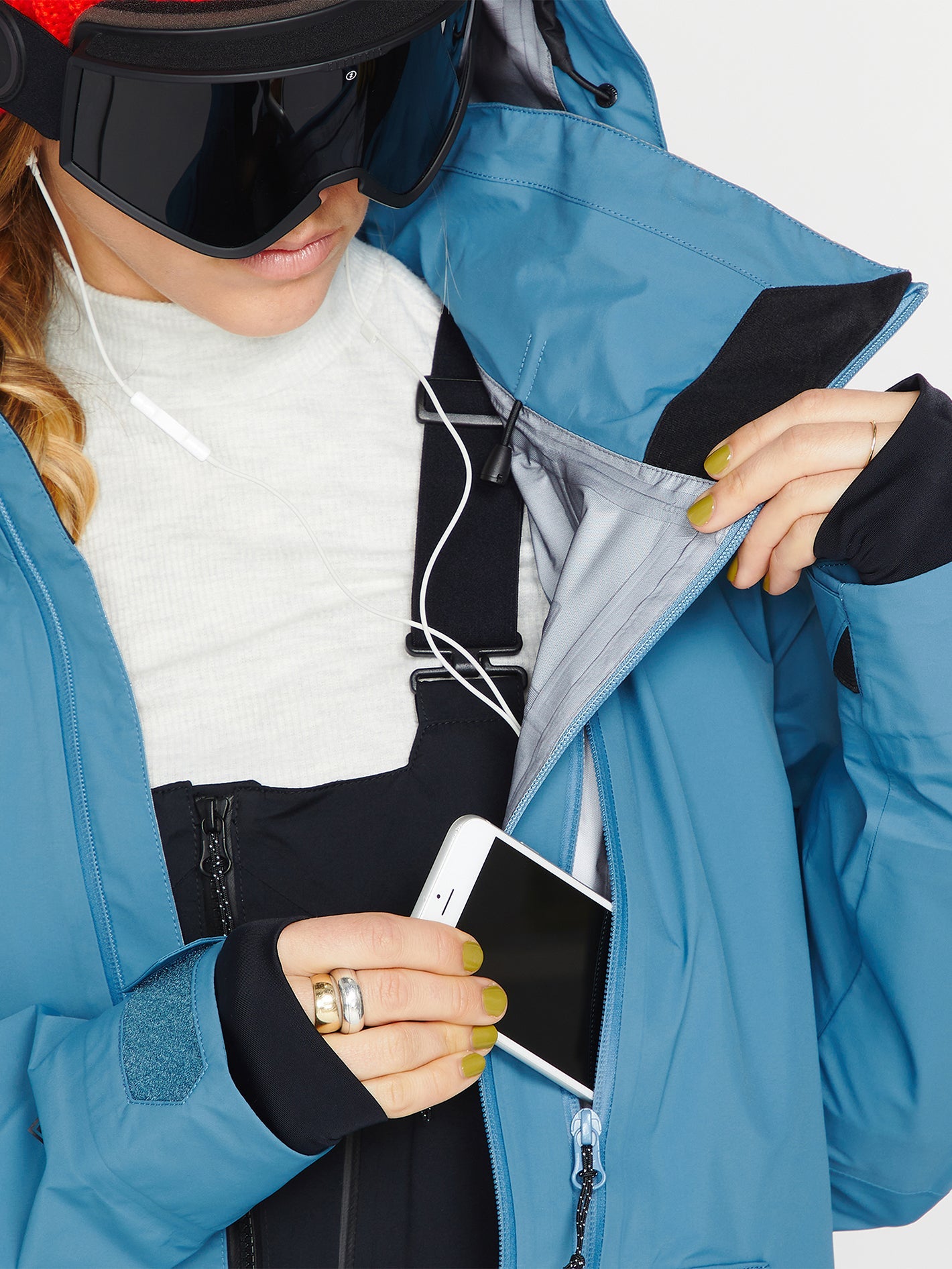 Nya Tds Infrared Gore-Tex Jacket - Petrol Blue | Volcom United Kingdom