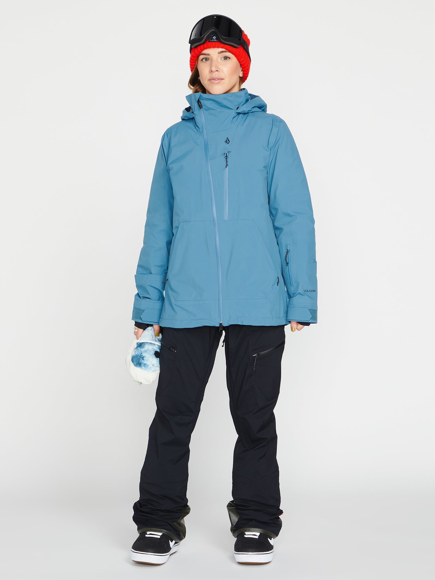 VOLCOM NYA TDS GORE-TEX JACKET BGR サイズS Nya Tds Infrared Gore-Tex Jacket - Petrol Blue | Volcom United Kingdom