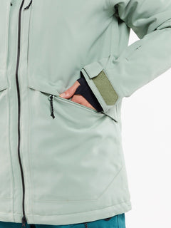 Shelter 3D Stretch Jacket - SAGE FROST