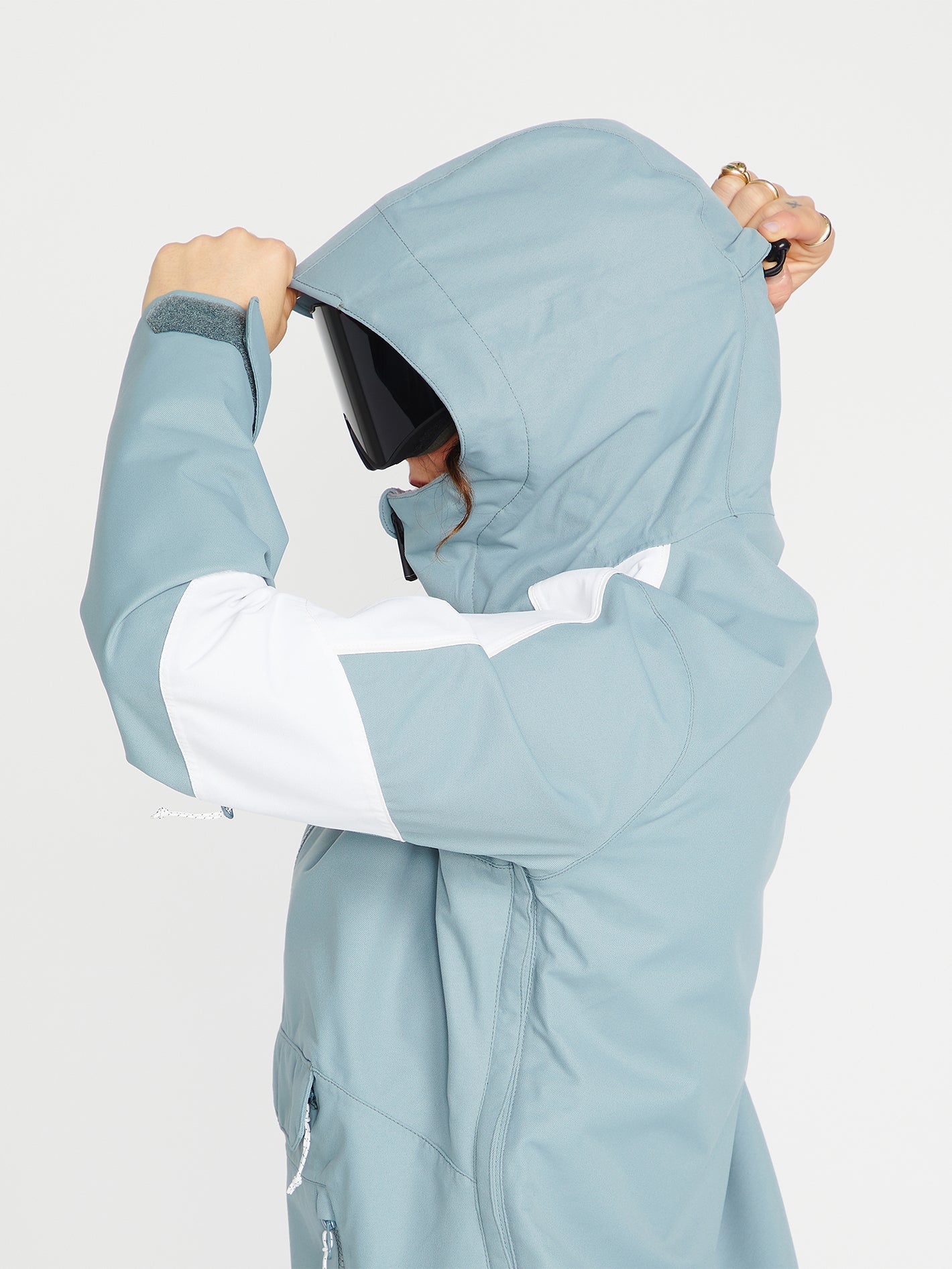 Mirror Pullover Jacket - Green Ash | Volcom United Kingdom