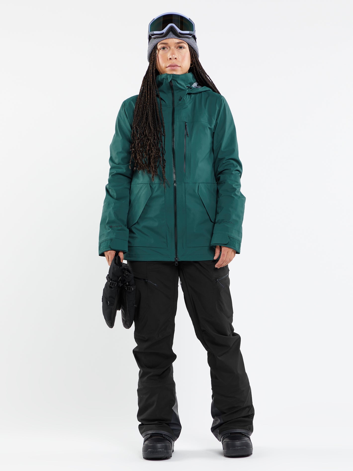 Vs 3L Stretch Gore-Tex Jacket - BALSAM - Women - Volcom UK