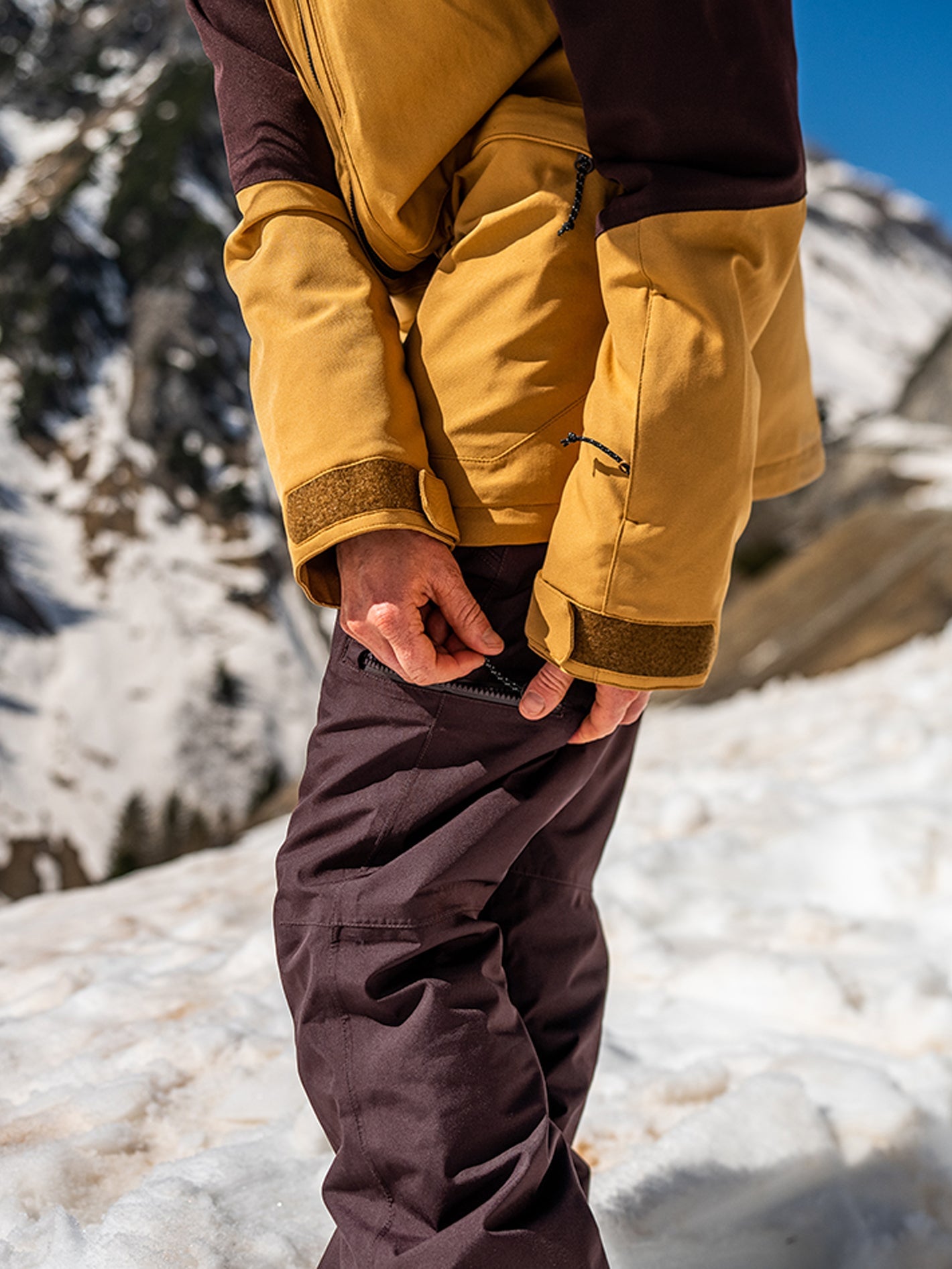 Knox Insulated Gore-Tex Trousers - Black Plum | Volcom United Kingdom
