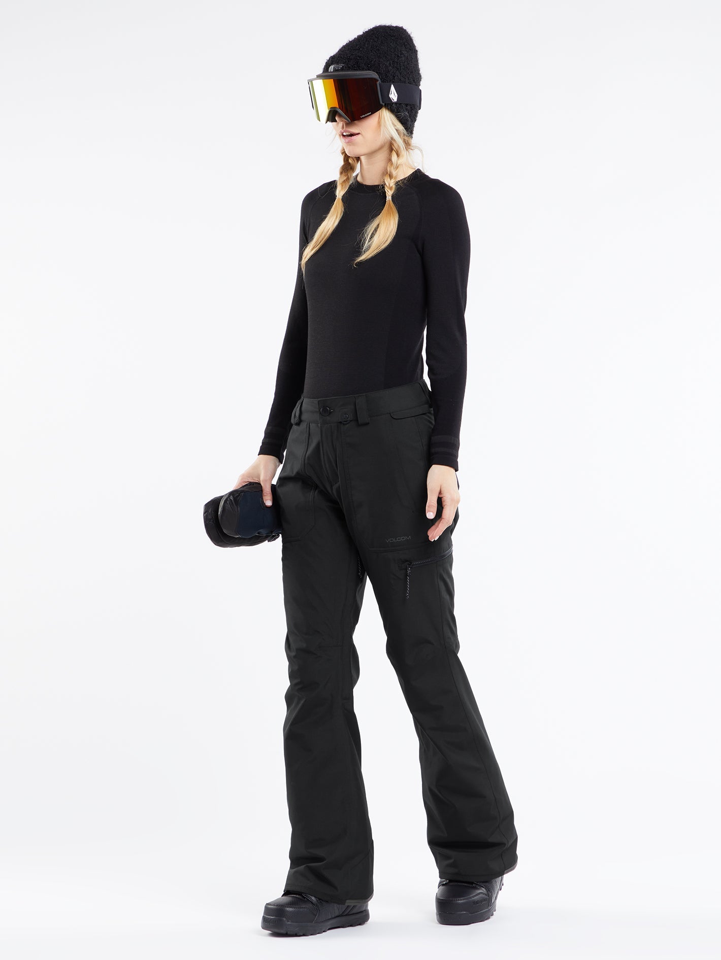 Knox Insulated Gore-Tex Trousers - BLACK - Women - Volcom UK