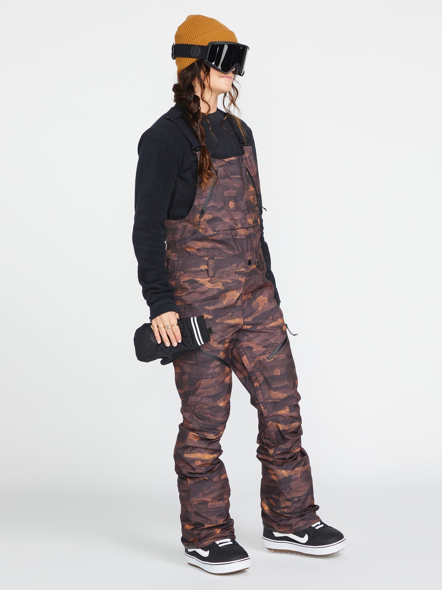 Elm Stretch Gore-Tex Bib Overall - Dusk Camo | Volcom United Kingdom