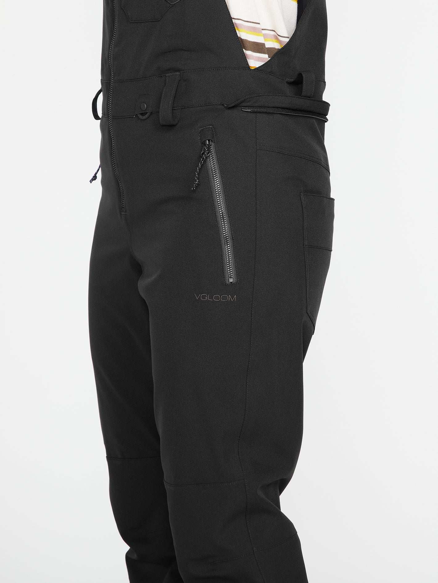 Swift Bib Overall - Black | Volcom United Kingdom