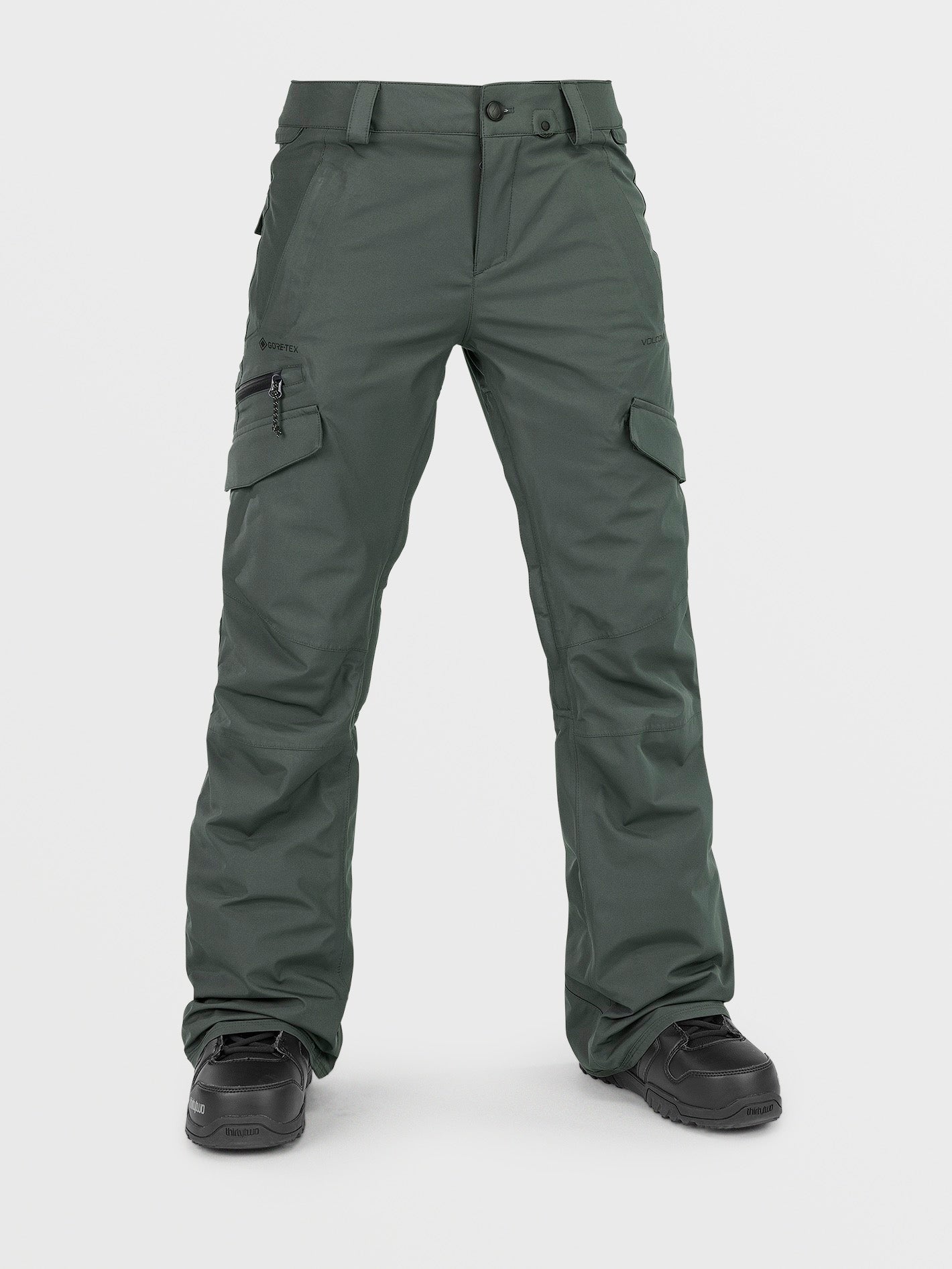 VOLCOM ボルコム ASTON GORE-TEX PANT Aston Gore-Tex Trousers - EUCALYPTUS - Women - Volcom UK – Volcom