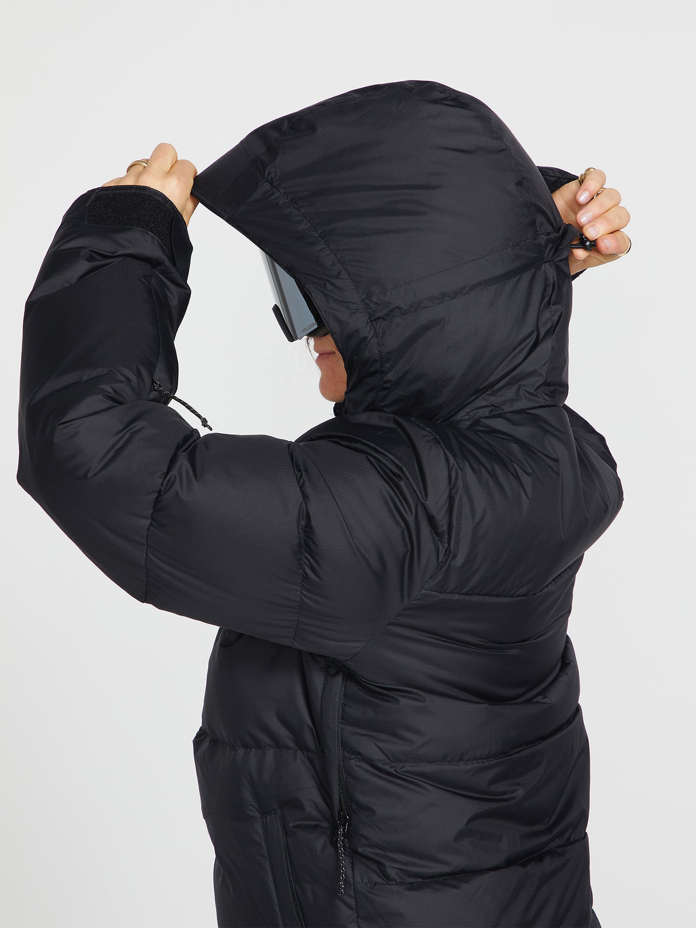 Lifted Down Jacket - Black (Unisex) | Volcom United Kingdom