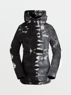 Costus Fleece Hoodie - BLACK ON BLACK (H4152205_BKB) [F]