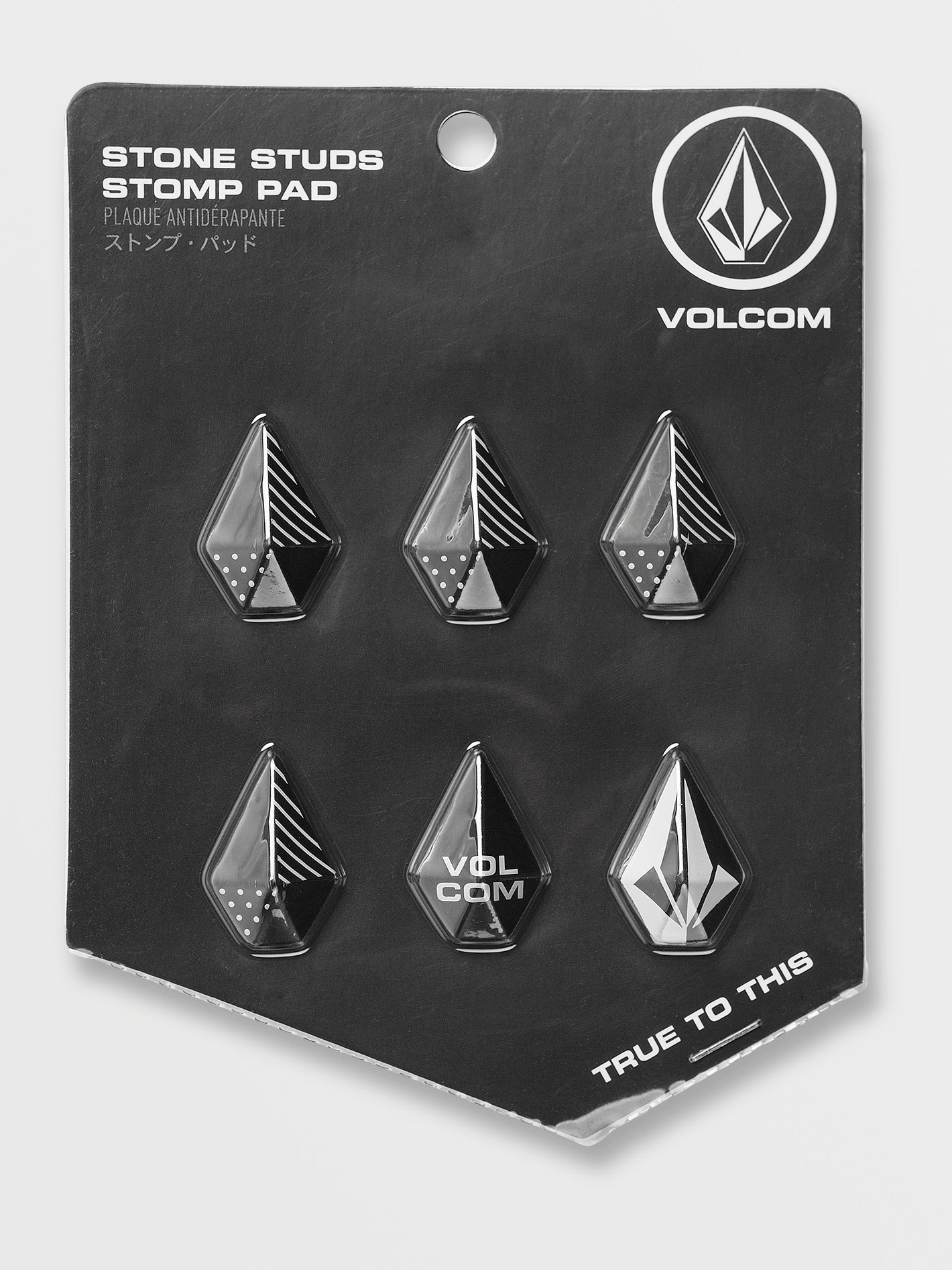 Stone Studs Stomp Pads - BLACK - Unisex - Volcom UK – Volcom United Kingdom
