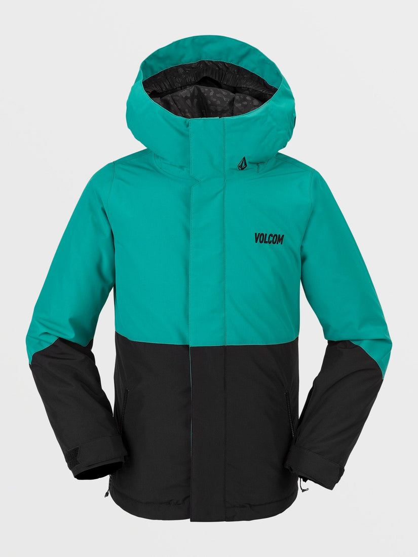 Sass'N'Fras Insulated Jacket - VIBRANT GREEN - (KIDS) (N0452402_VBG) [F]