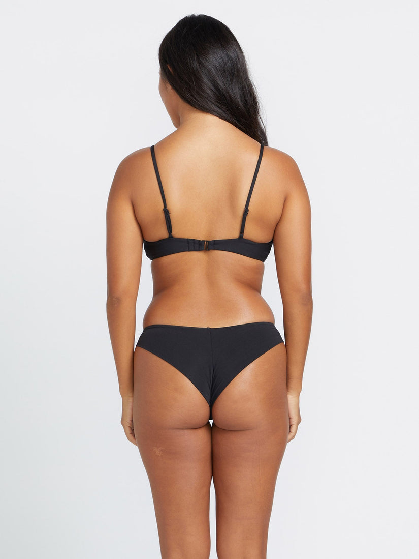SIMPLY SEAMLESS CHEEKINI (O2112404_BLK) [B]