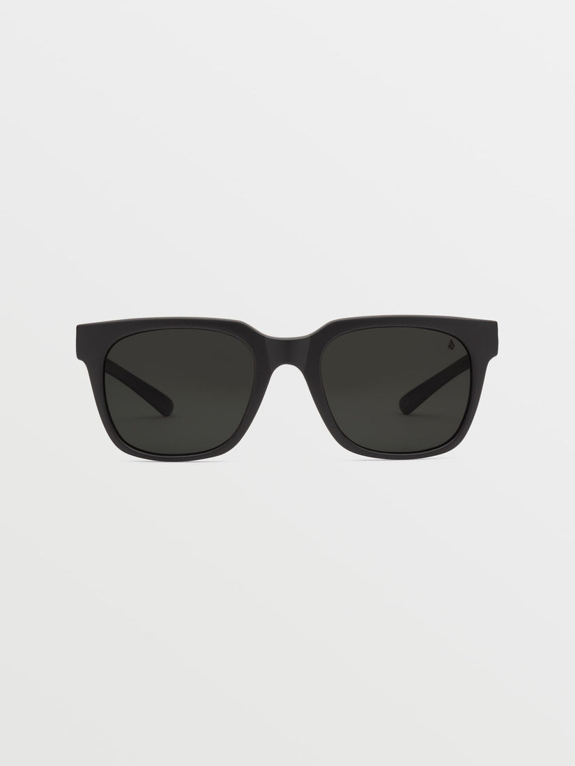 Morph Matte Black Sunglasses (Gray Polar Lens) - BLACK (VE03000102_BLK) [F]