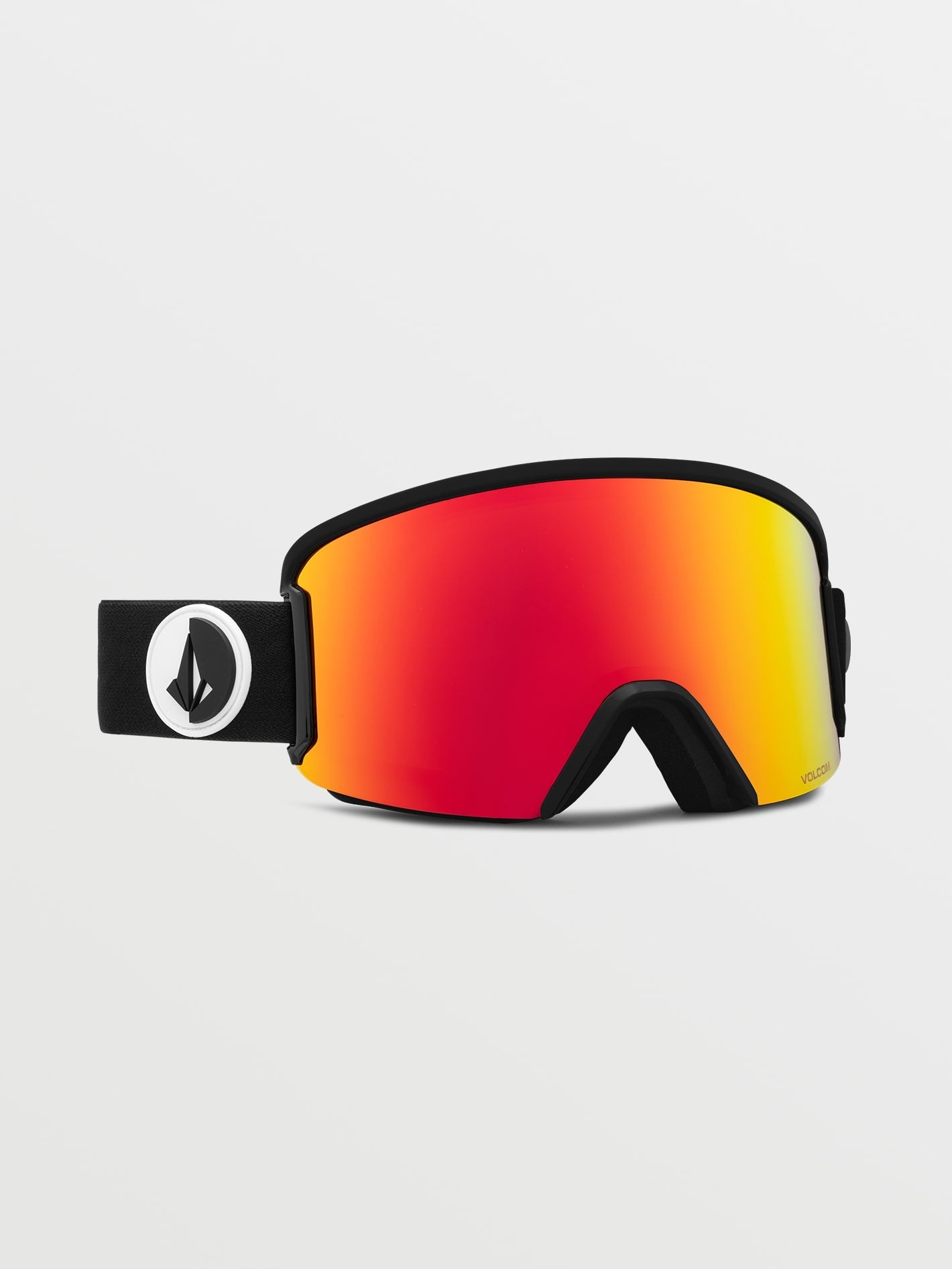 Garden Gloss Black Goggle - Red Chrome | Volcom United Kingdom