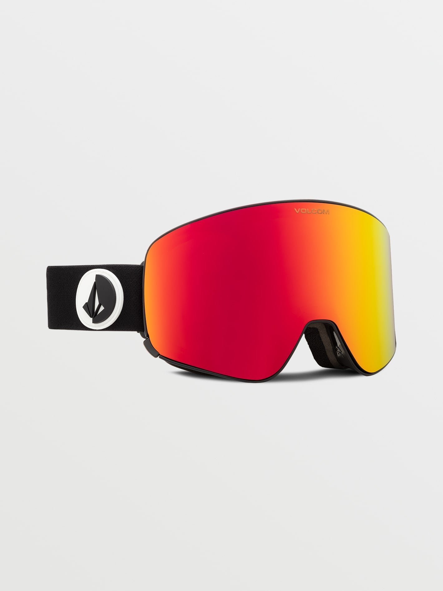 VOLCOM ODYSSEY ゴーグル マットブラック/レッドクローム Odyssey Gloss Black Goggle (+ Bonus Lens) - Red Chrome | Volcom