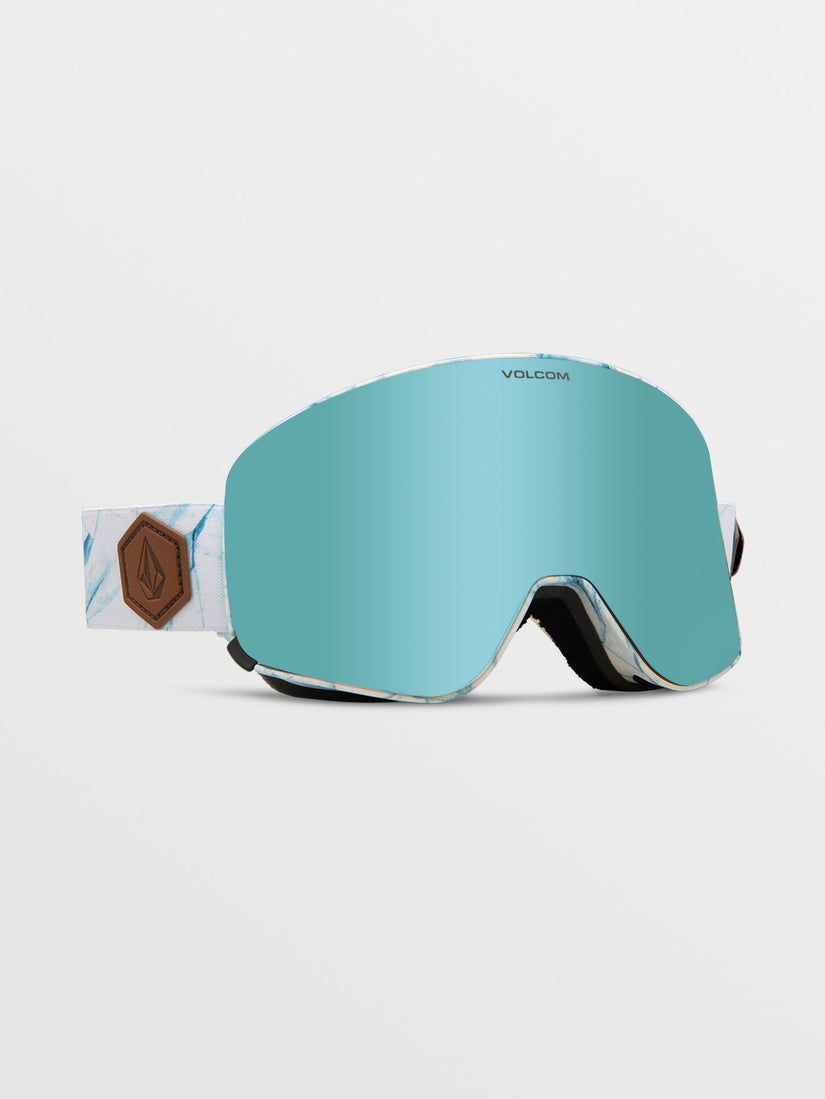 Odyssey White Ice Goggle (+ Bonus Lens Dark - Grey) - ICE CHROME (VG0423516_ICCH) [F]