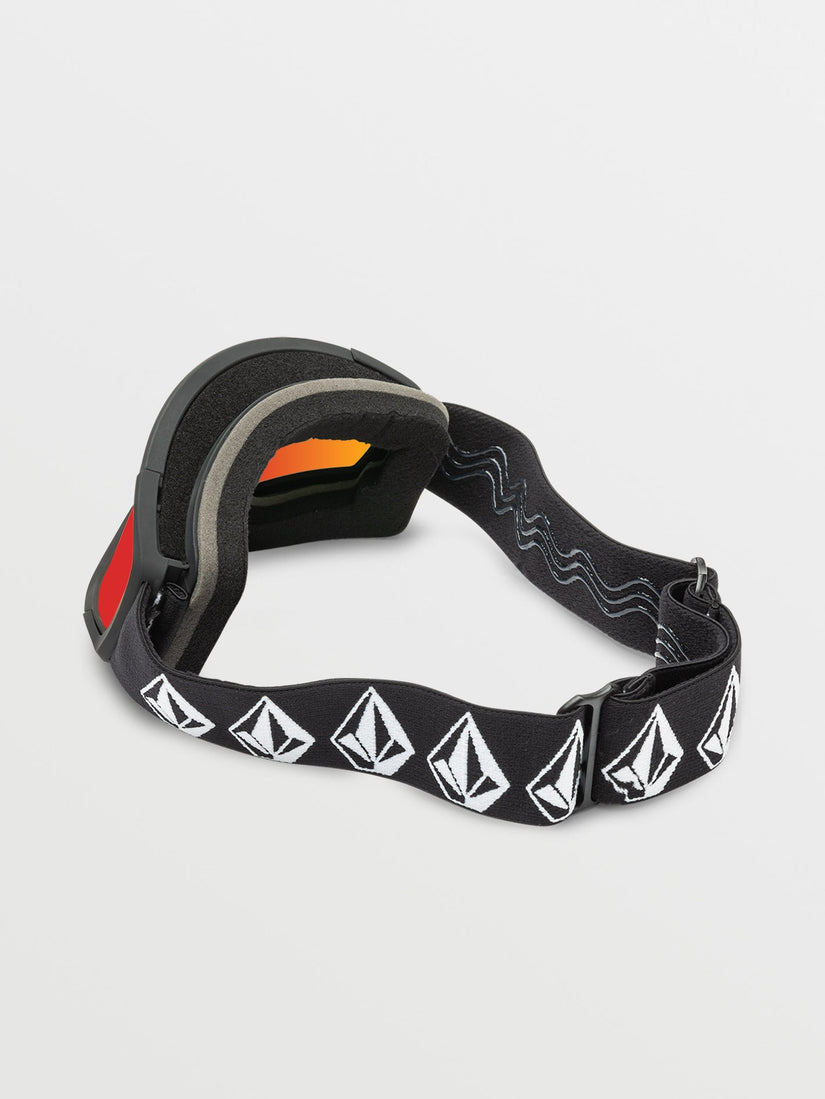 Attunga Youth Matte Black Stone Goggle (+ Bonus Lens - Yellow) - RED CHROME (VG0923502_RDCH) [2]